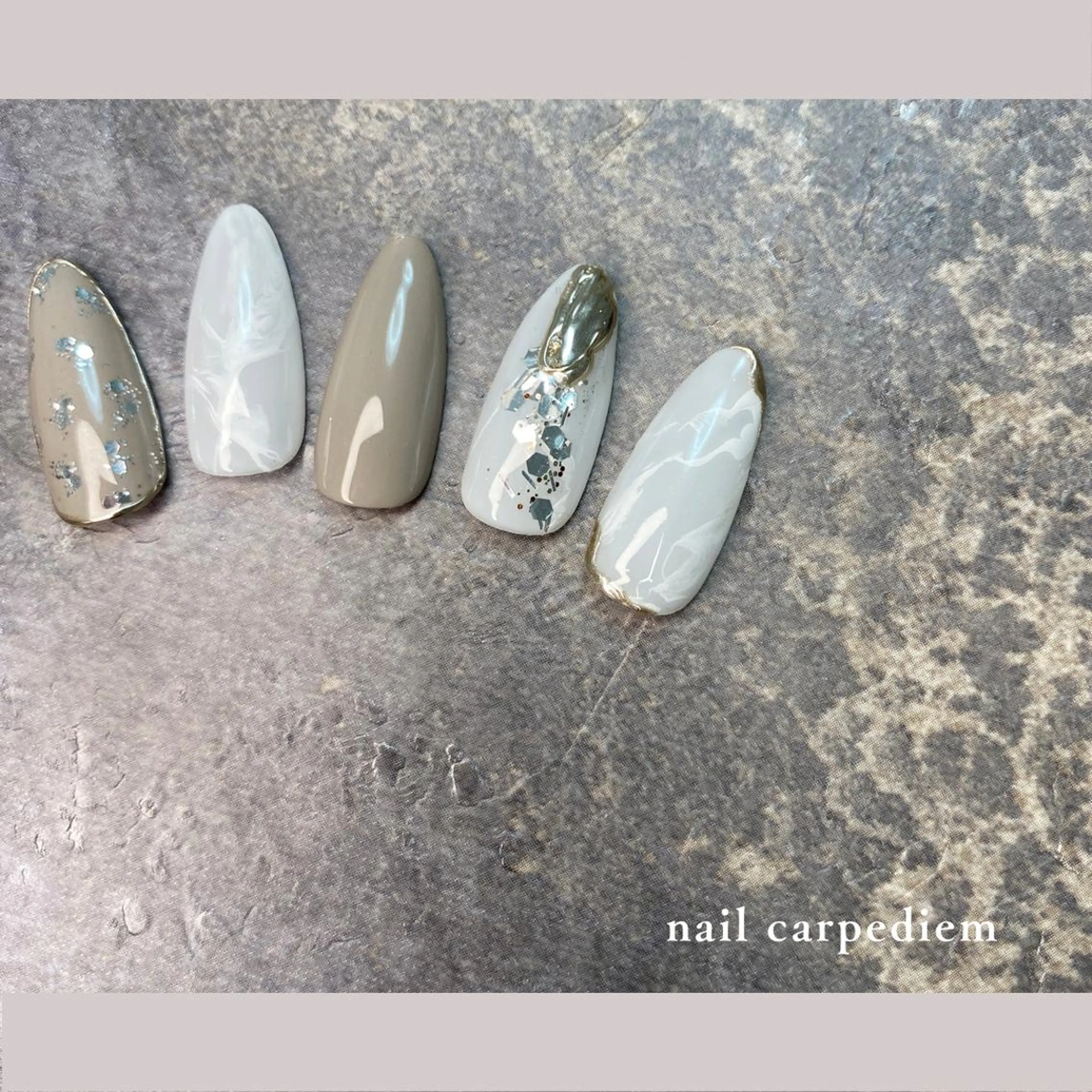 ネイル 城東区ネイルサロン carpediemのネイルデザイン