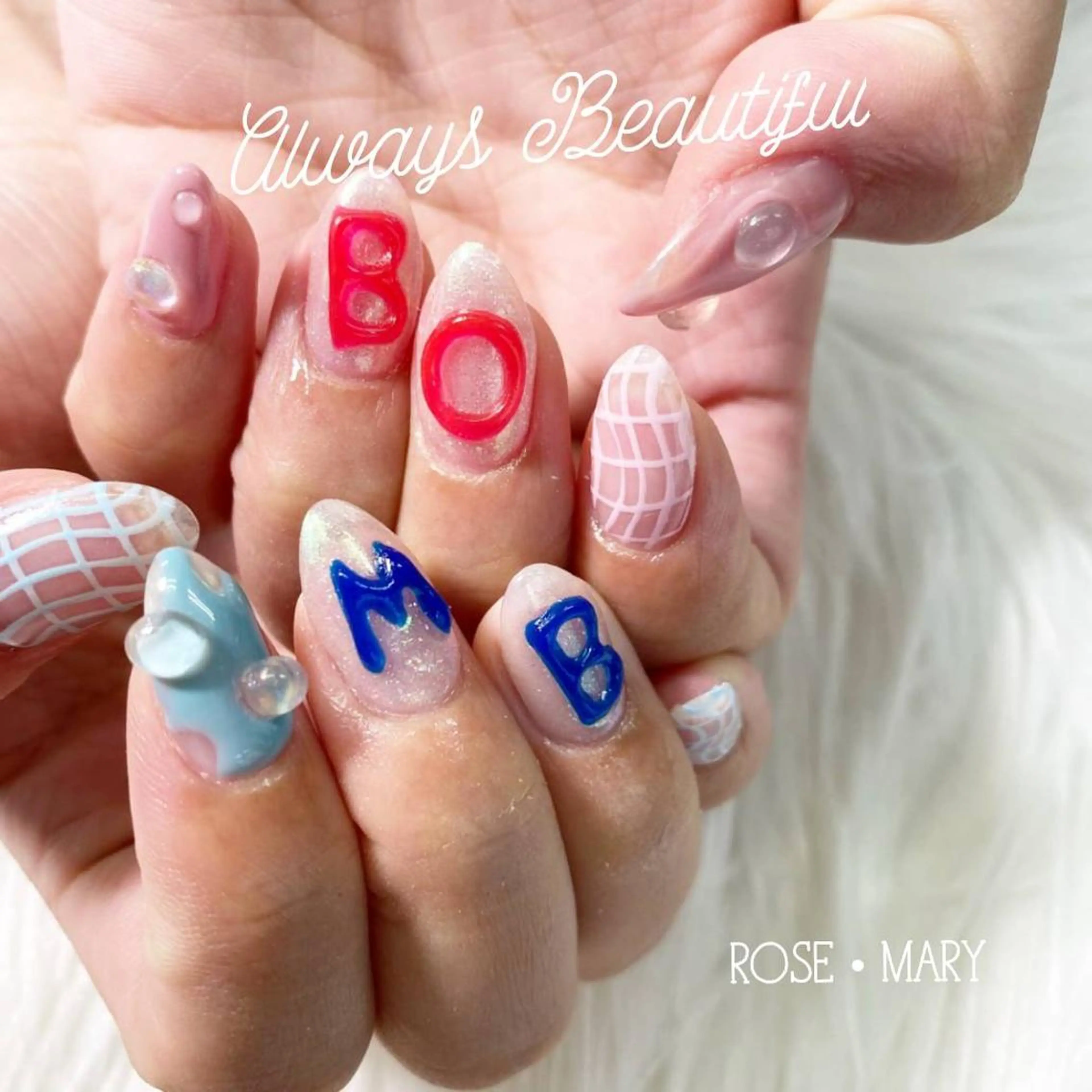 ネイル ハンドネイル ROSE・MARY 木村のネイルデザイン