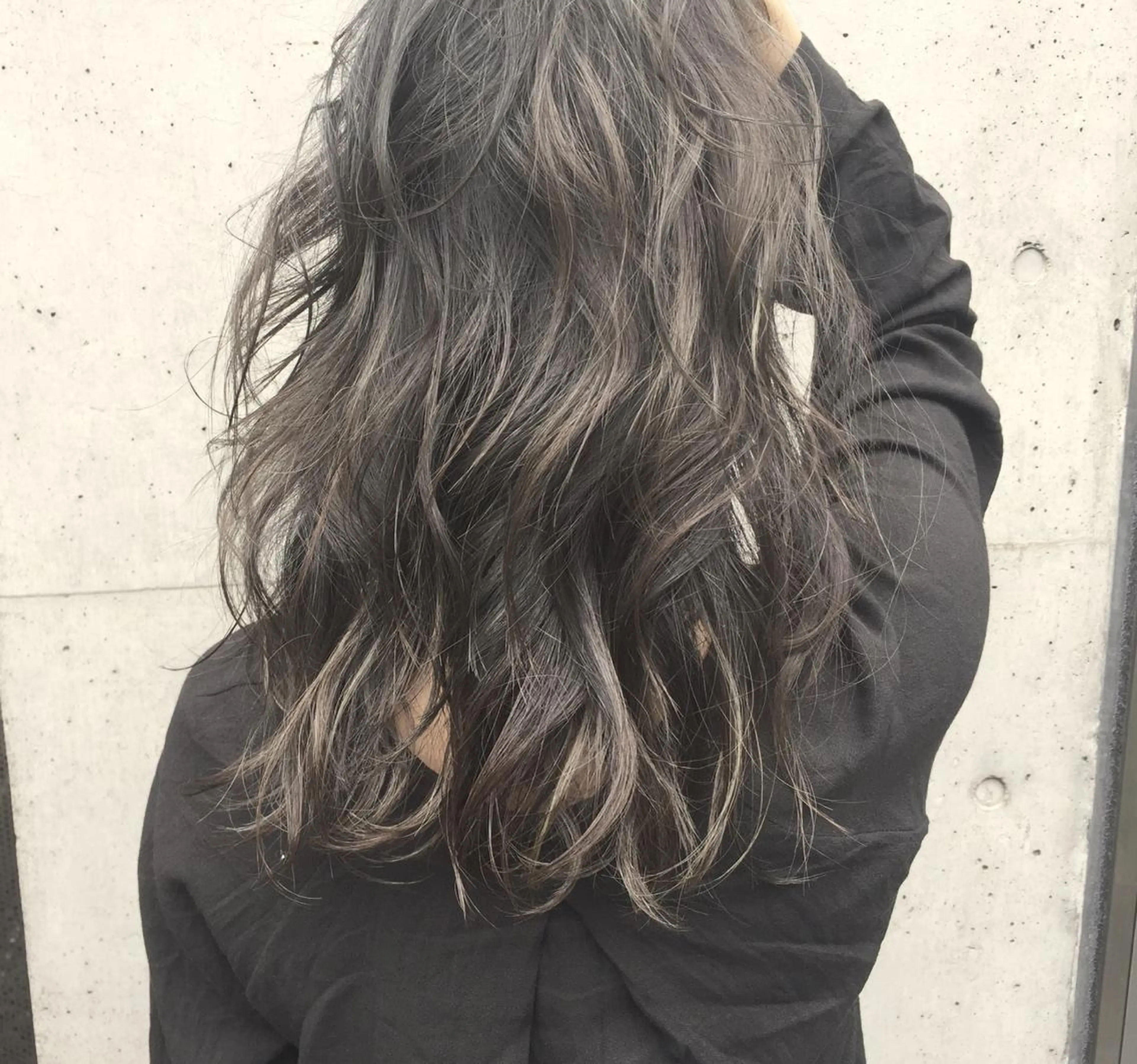 ロング カラー ハイライトカラー ハイライト 似合わせ専門美容師 なかじまのヘアスタイル