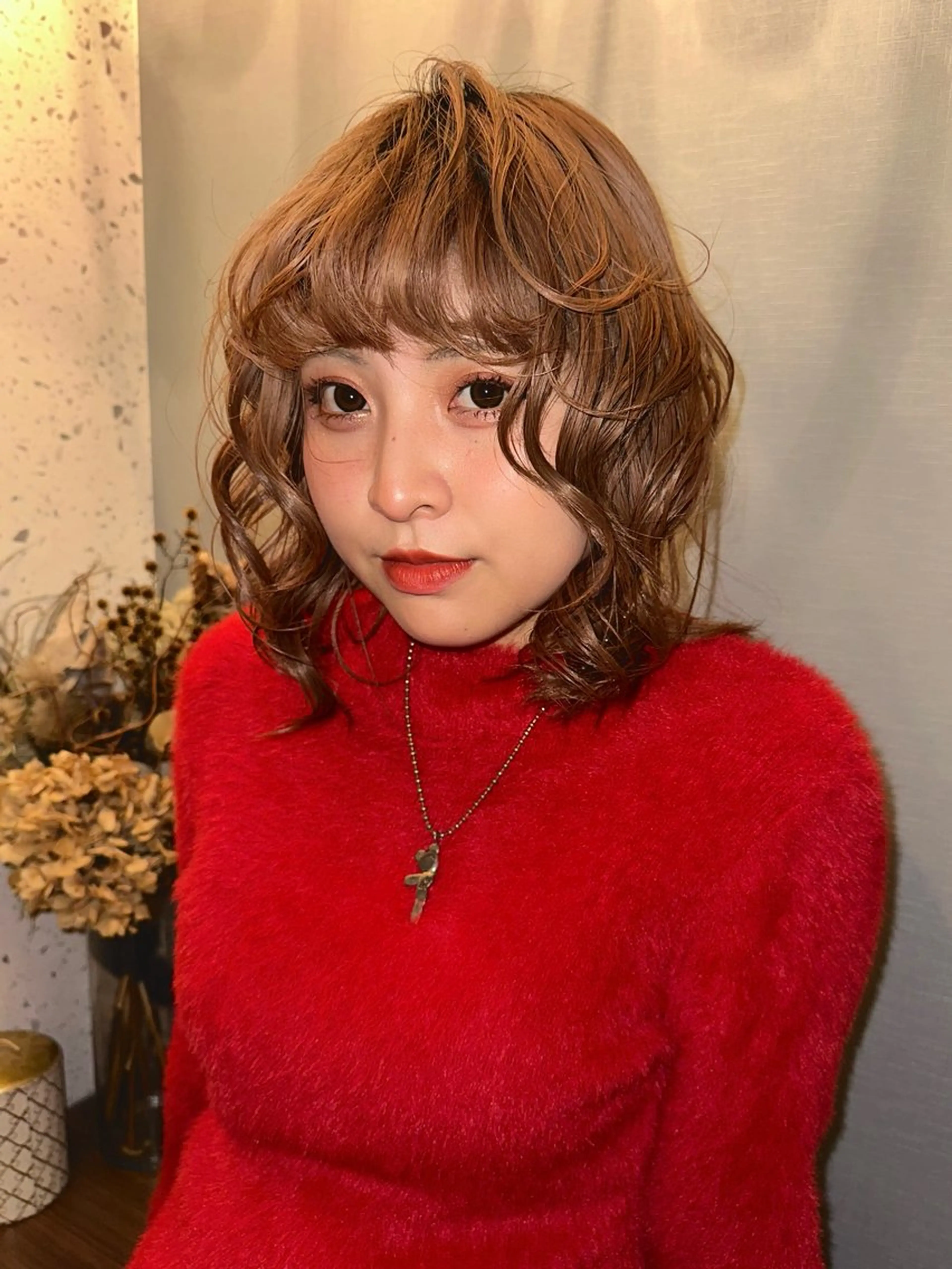 ミディアム カラー ヘアカラー Daisy🎀【福岡 美容室】chiakiのヘアスタイル