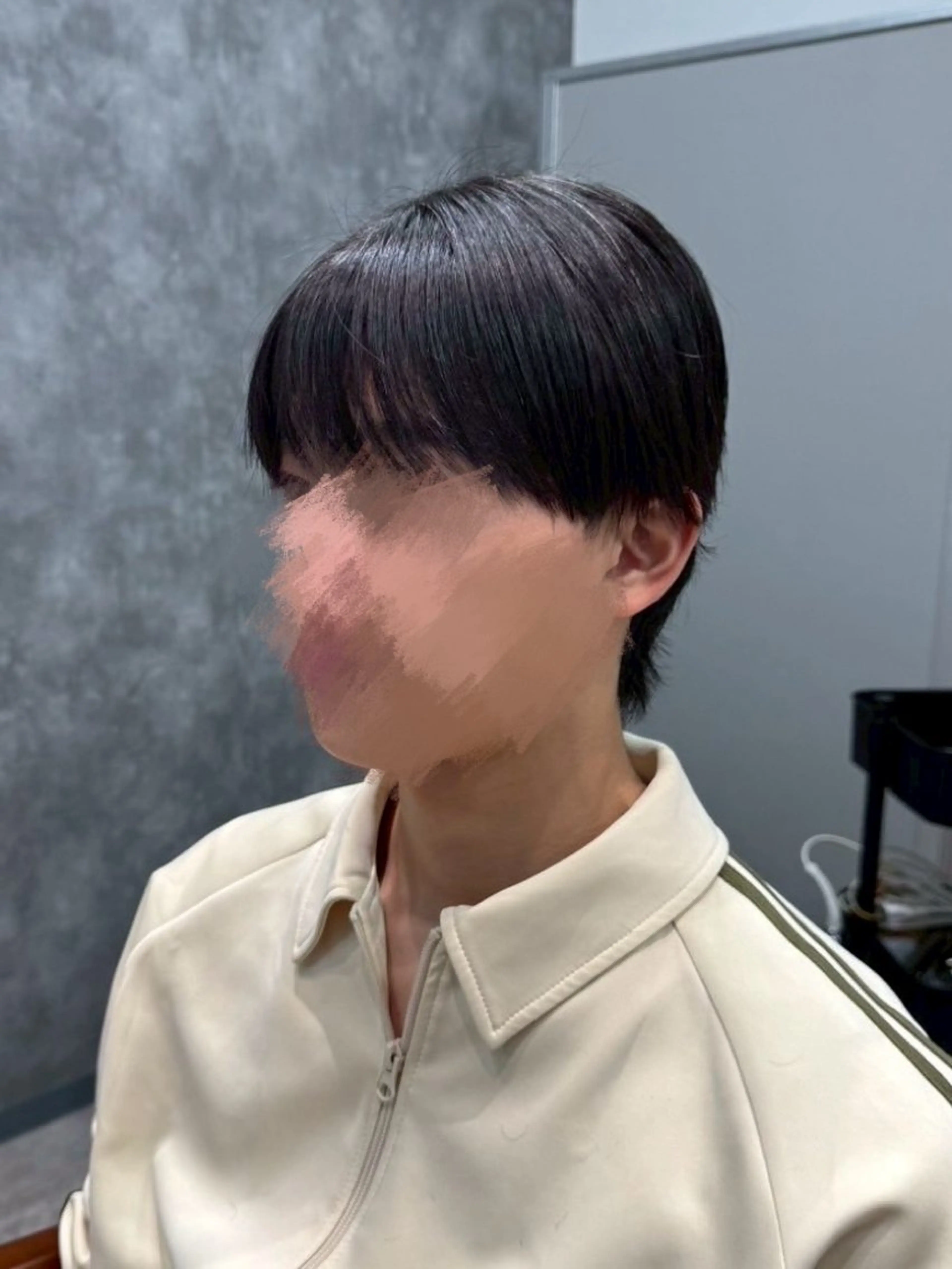 メンズ🩶カット＆前髪矯正の写真