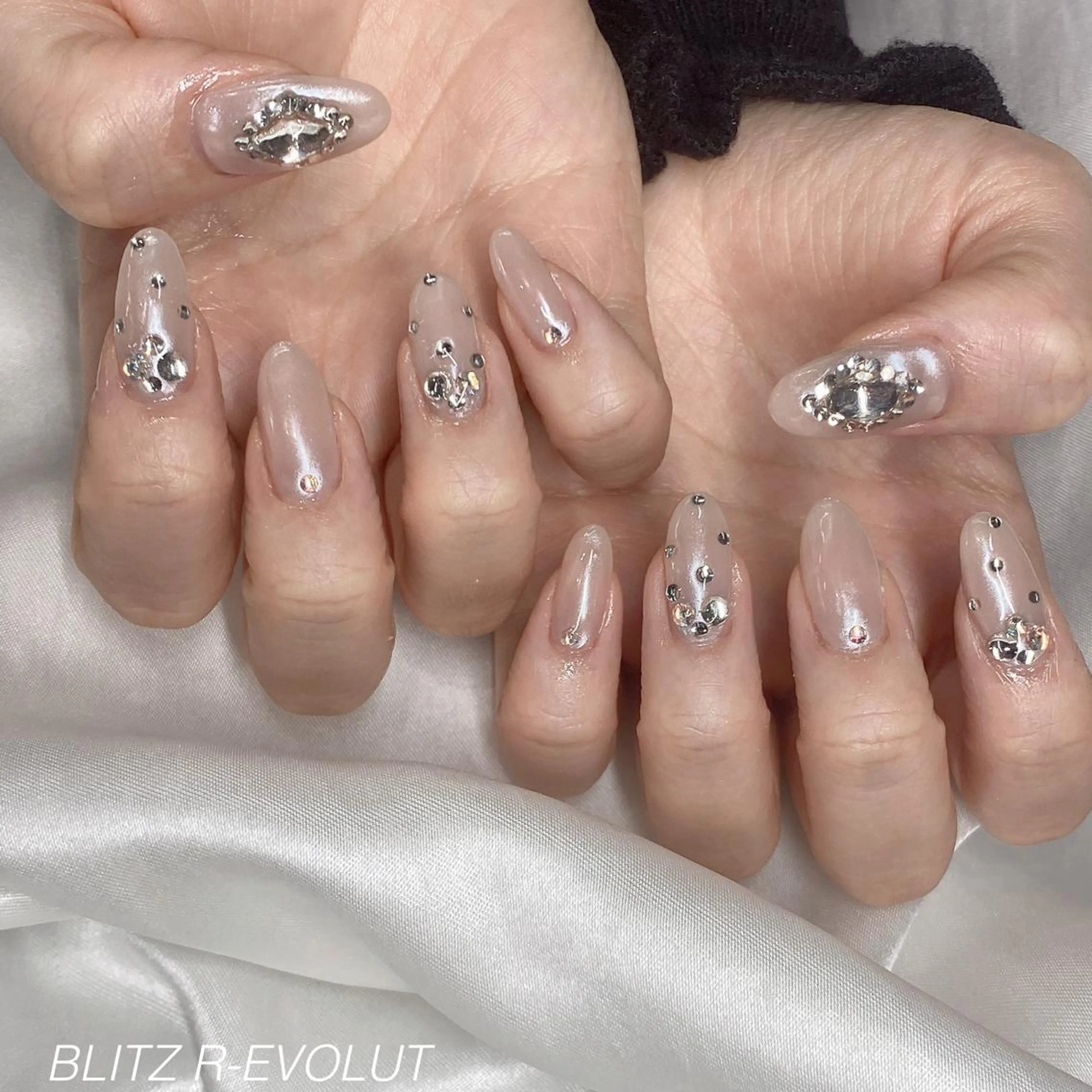 ネイル ハンドネイル ☁️BLITZ 🎀笠原雪音🎀のネイルデザイン