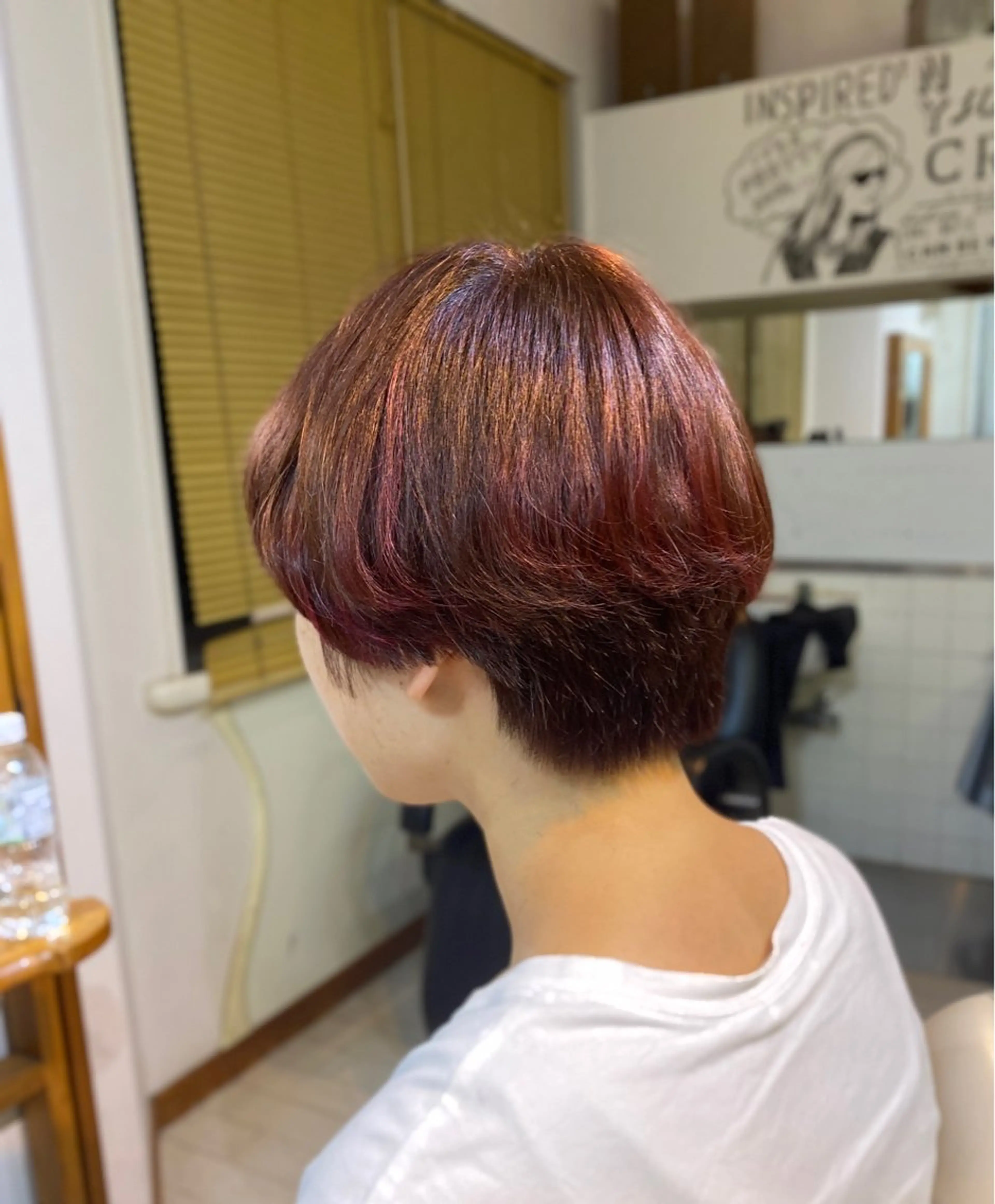 ショート カラー CRADLE Takeuchiのヘアスタイル