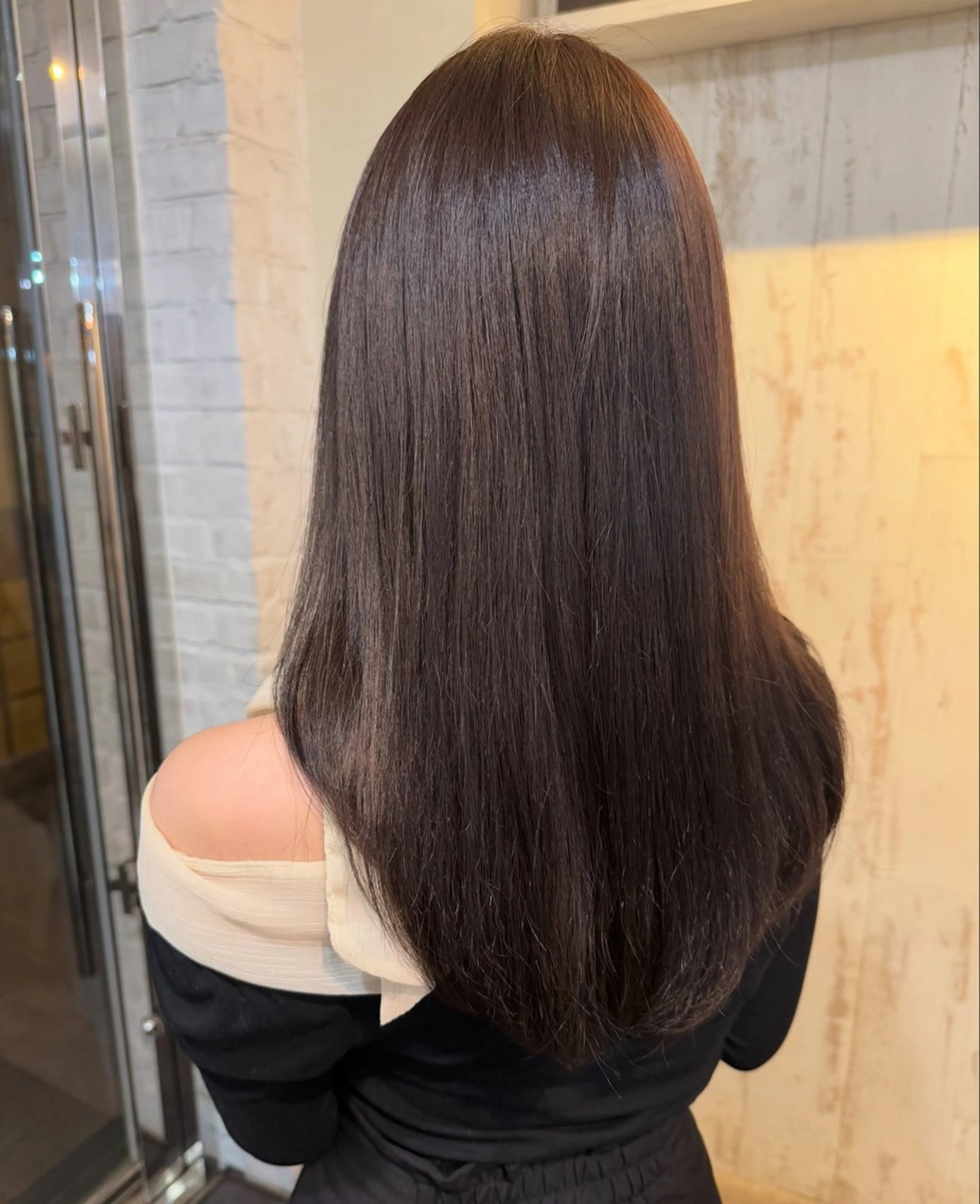 ミディアム カラー 🪐美髪✖️艶カラー 加野彩果🪐のヘアスタイル