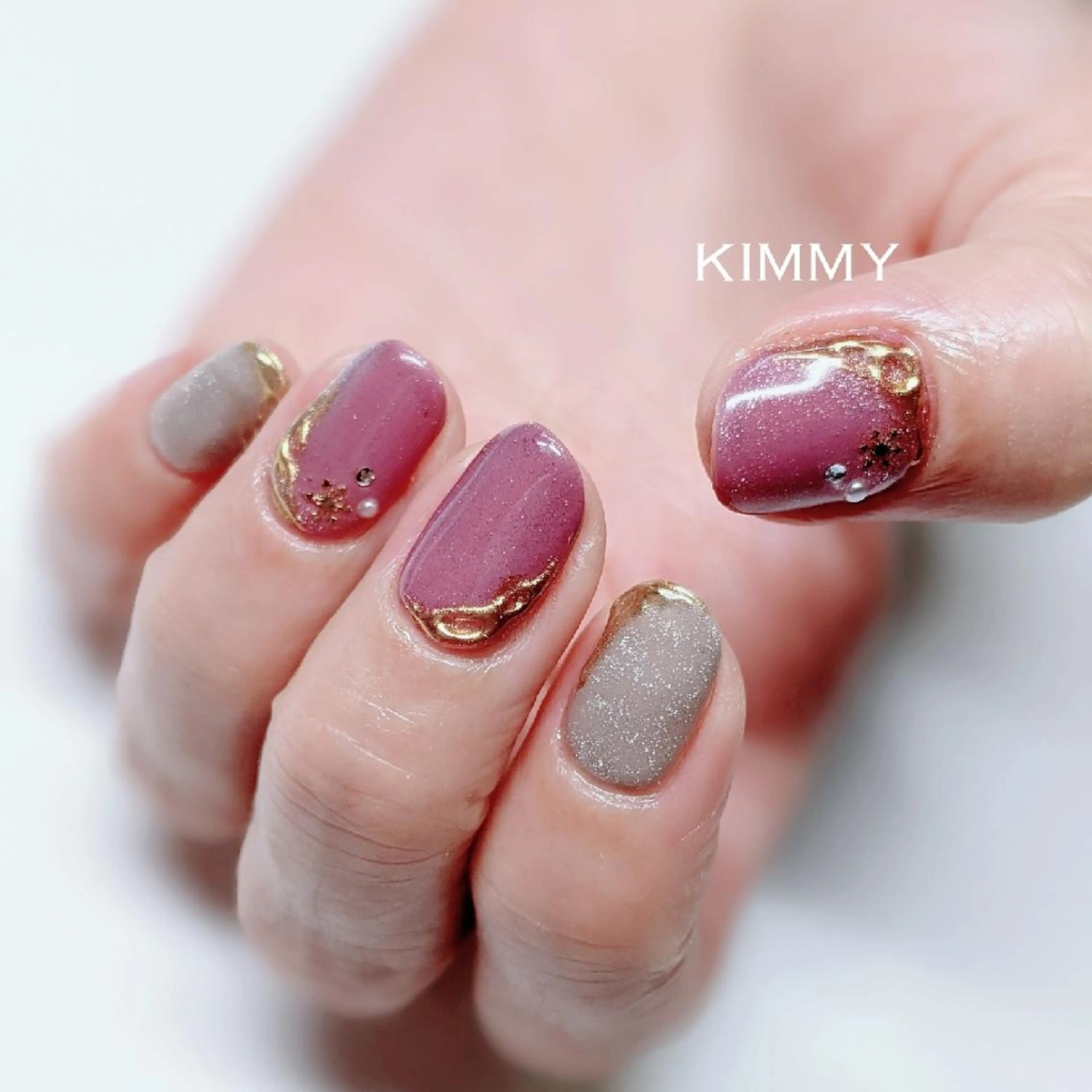 ネイル ハンドネイル kimmy nailsのネイルデザイン