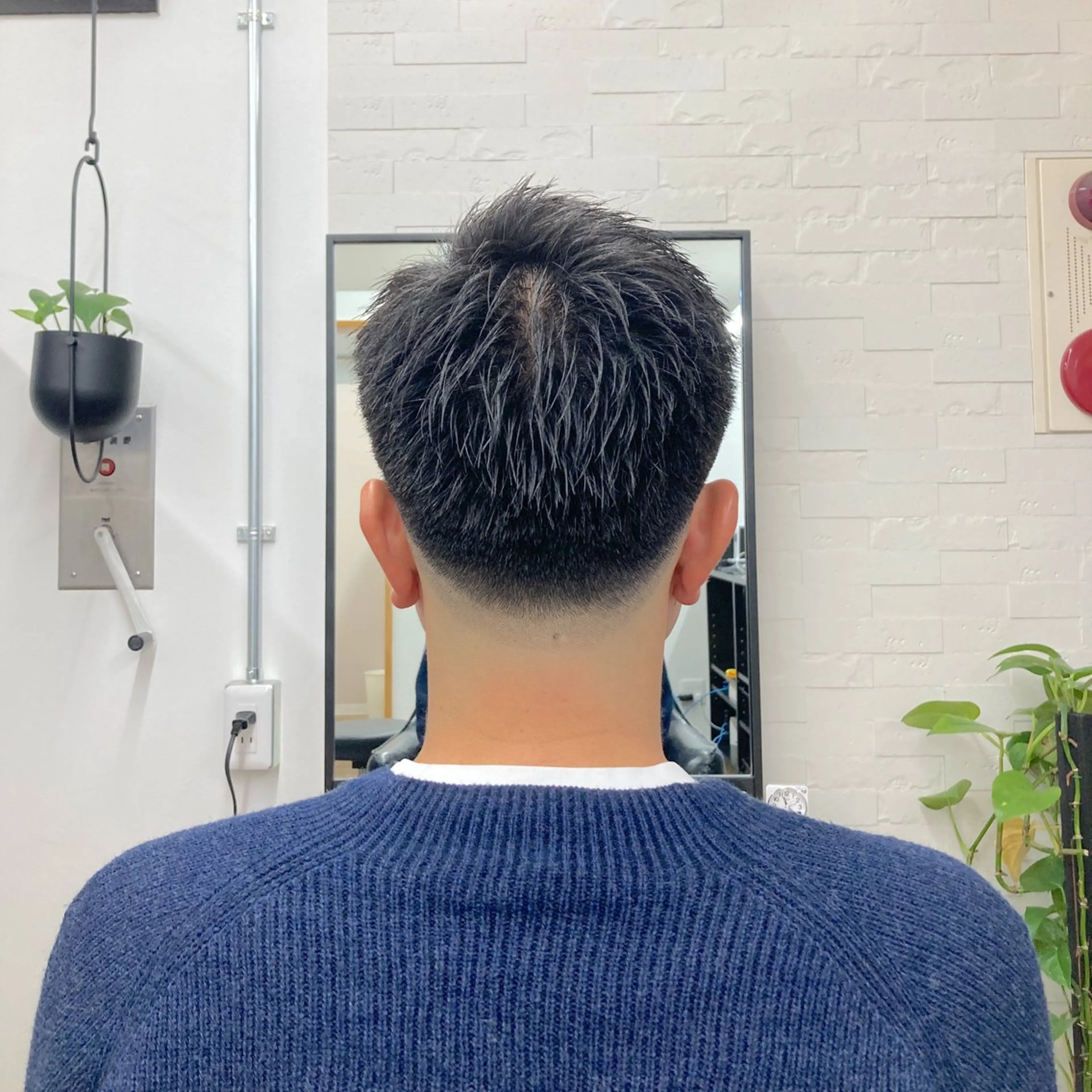 ショート メンズ フェードカット スキンフェード メンズ特化/垣見 隼人のヘアスタイル