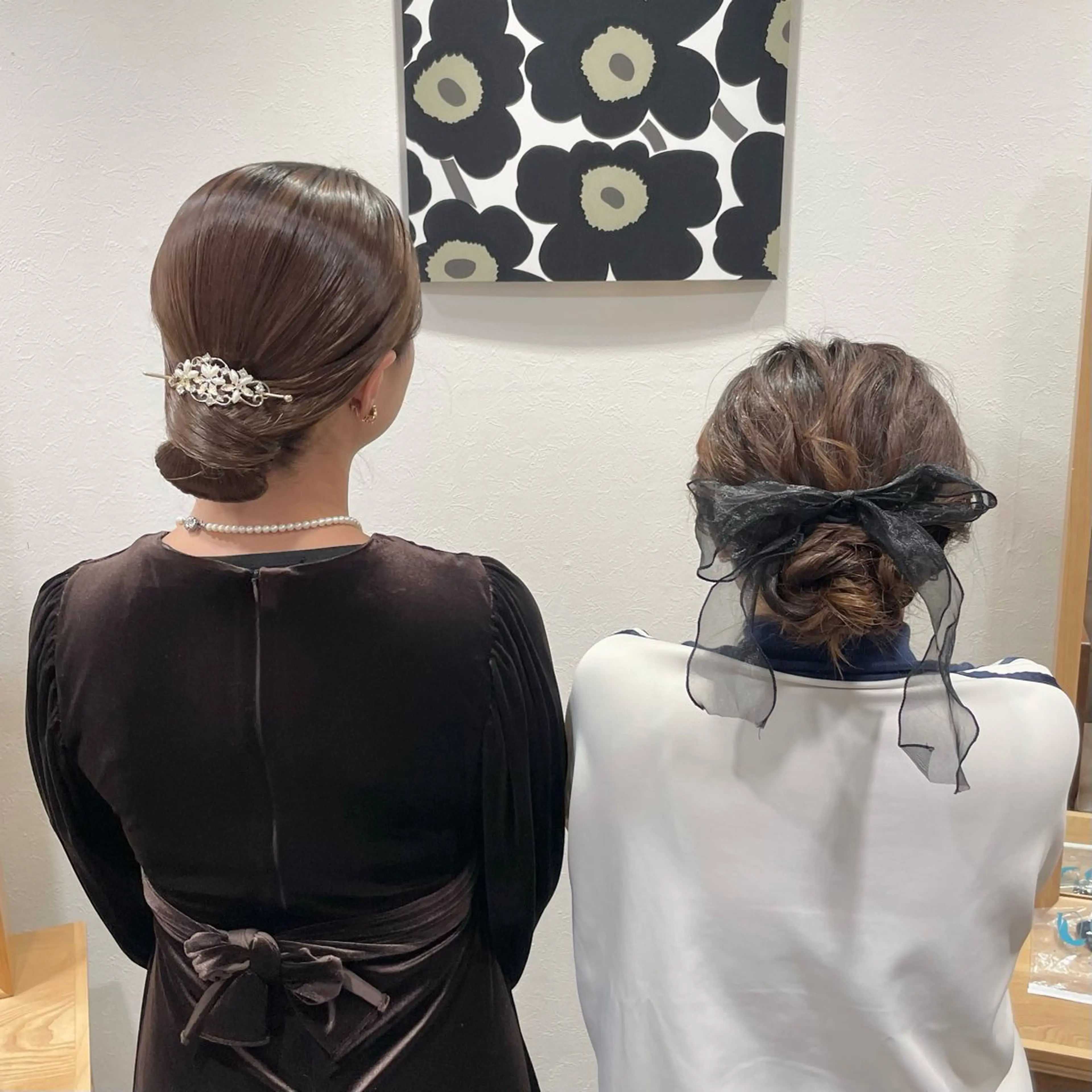 ヘアアレンジ ヘアセット アレンジ🎀ツヤ髪✨ 北野亜優実‪🌱‬のマツエク・マツパデザイン