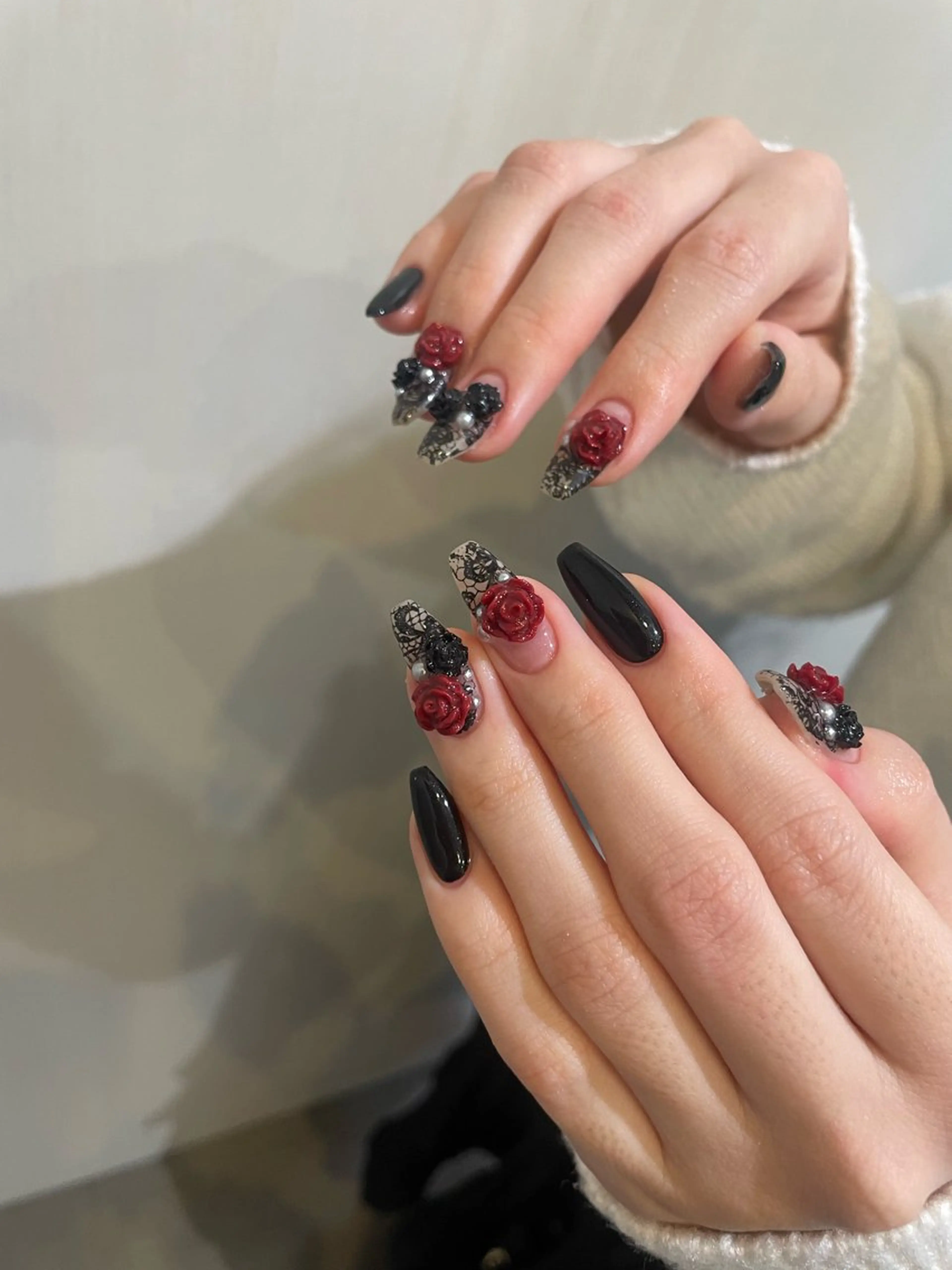 ネイル 持ち込み ハンドネイル ネイル&美肌エステ LUMIAScocoマチニワ豊川店所属・Suzuki Reikaのネイルデザイン