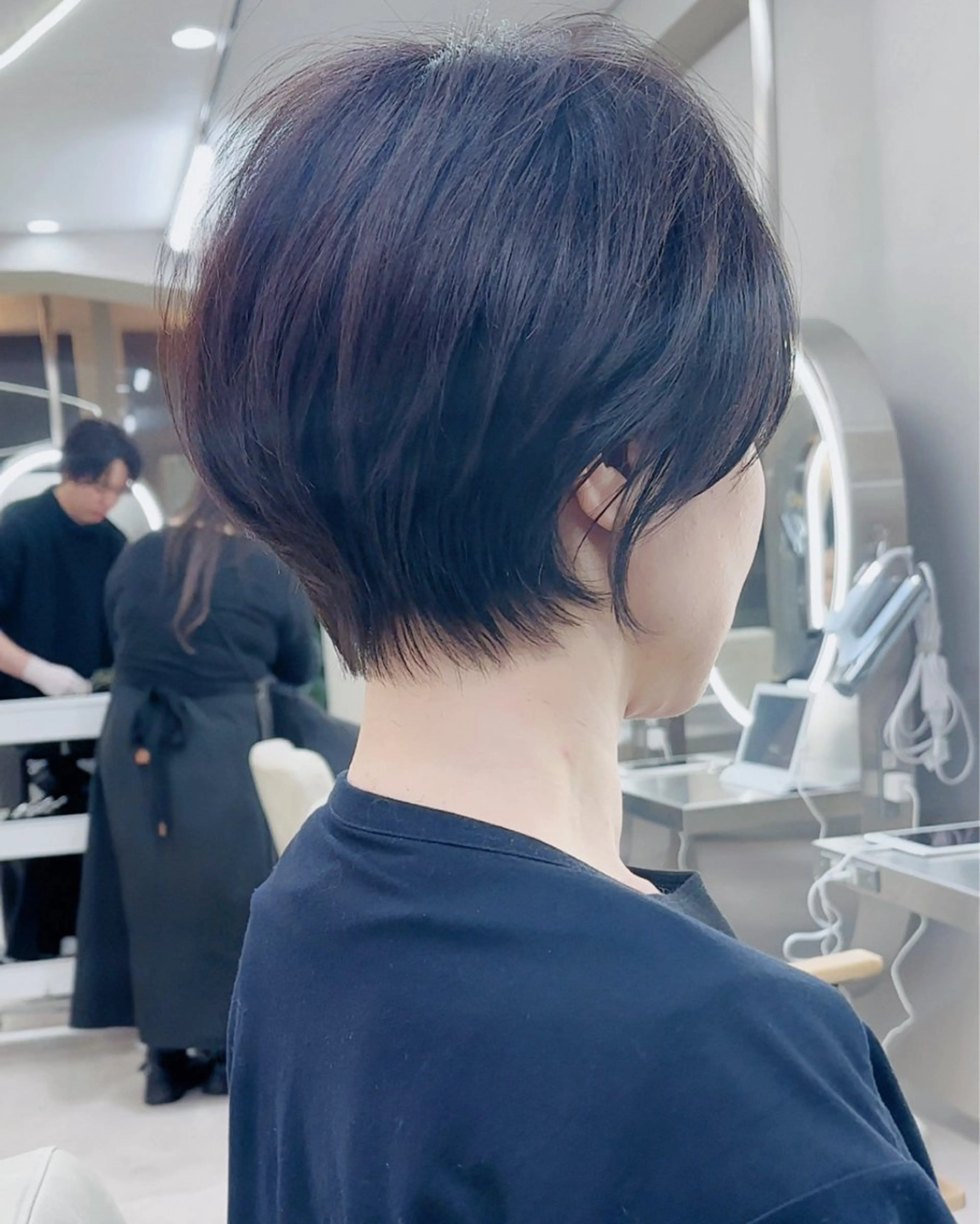 ショート カラー i.+sapporo所属・ショート/レイヤー /札幌/小山内のヘアスタイル