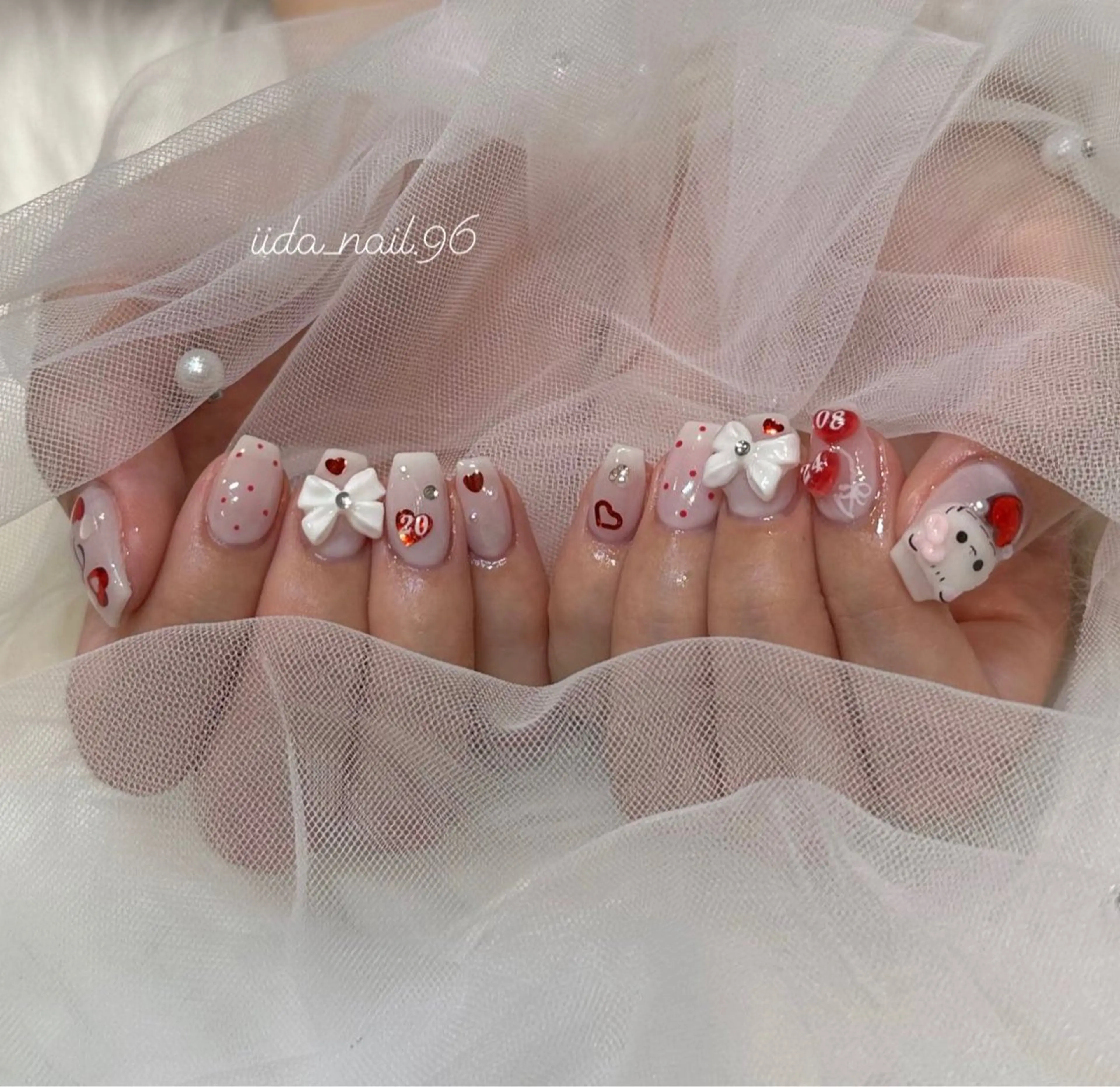 ネイル ハンドネイル She nail studio 原宿店所属・いいだえみ ୨୧ᵕ̤ᴗᵕ̤)のネイルデザイン