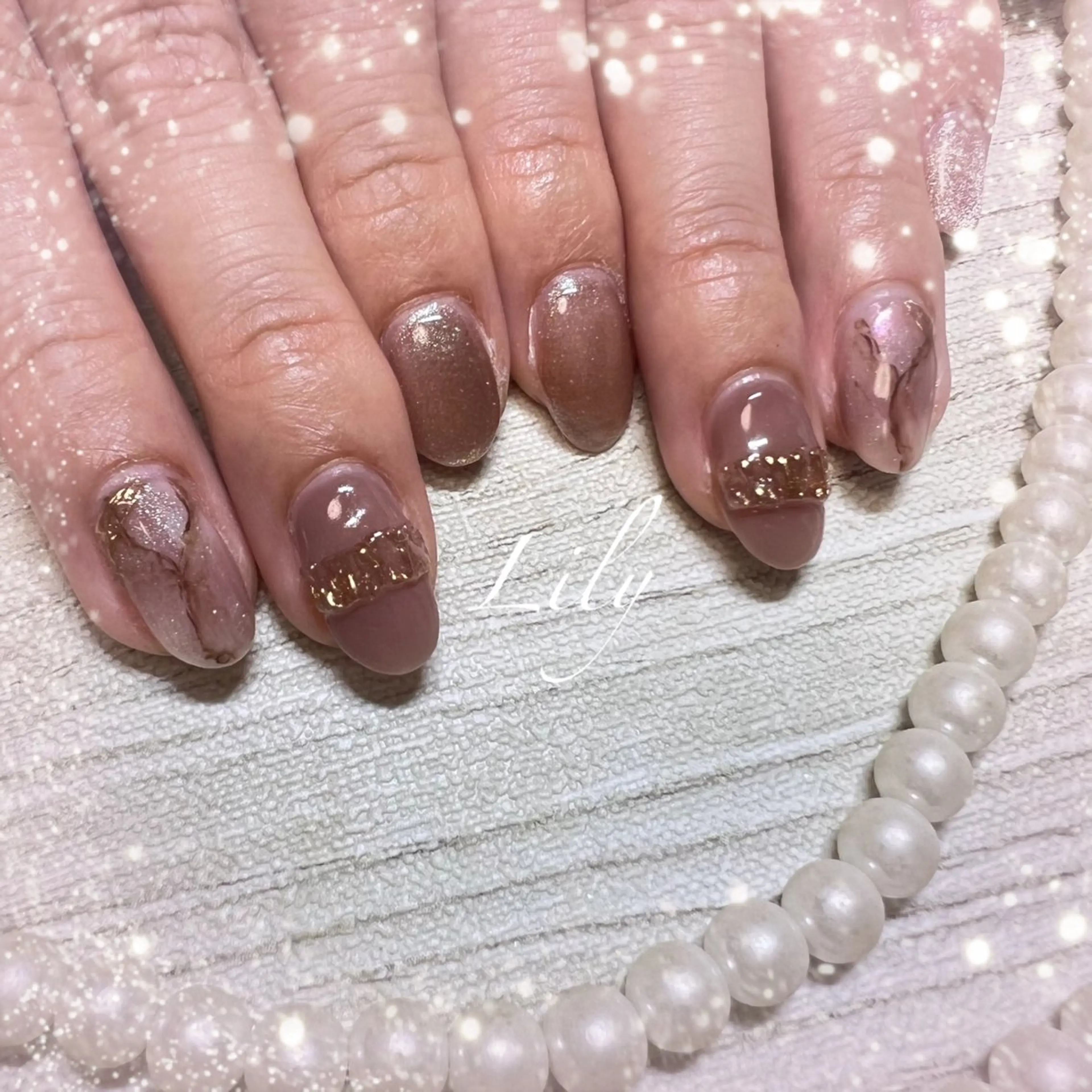 ネイル ハンドネイル Nailsalon Lilyのネイルデザイン