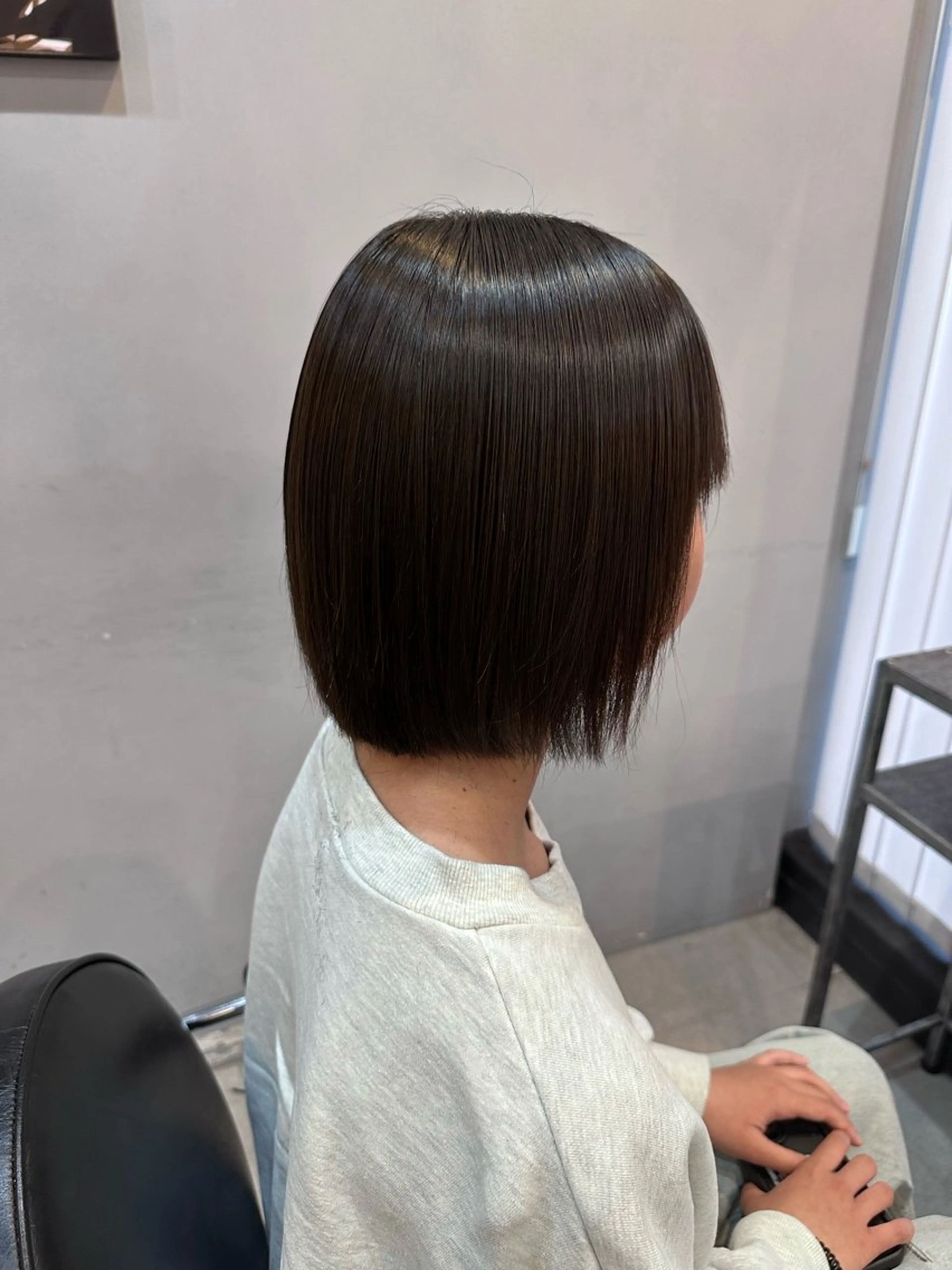 ショート パーマ ボブ カット 縮毛矯正 髪質改善・艶カラー HIROTOのヘアスタイル