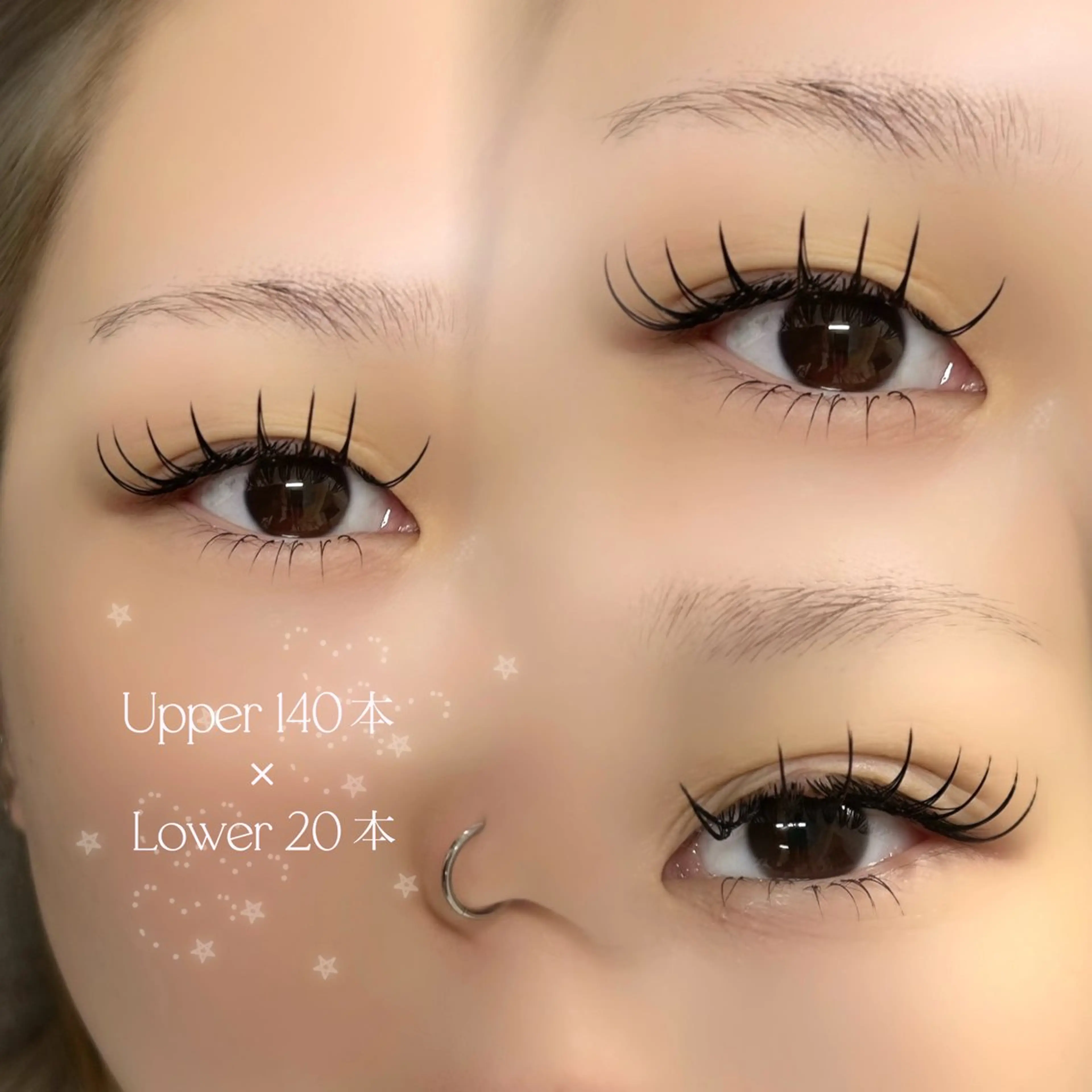 マツエク・マツパ MEILI(メイリー)原宿所属・MEILI原宿 MIKIのマツエク・マツパデザイン