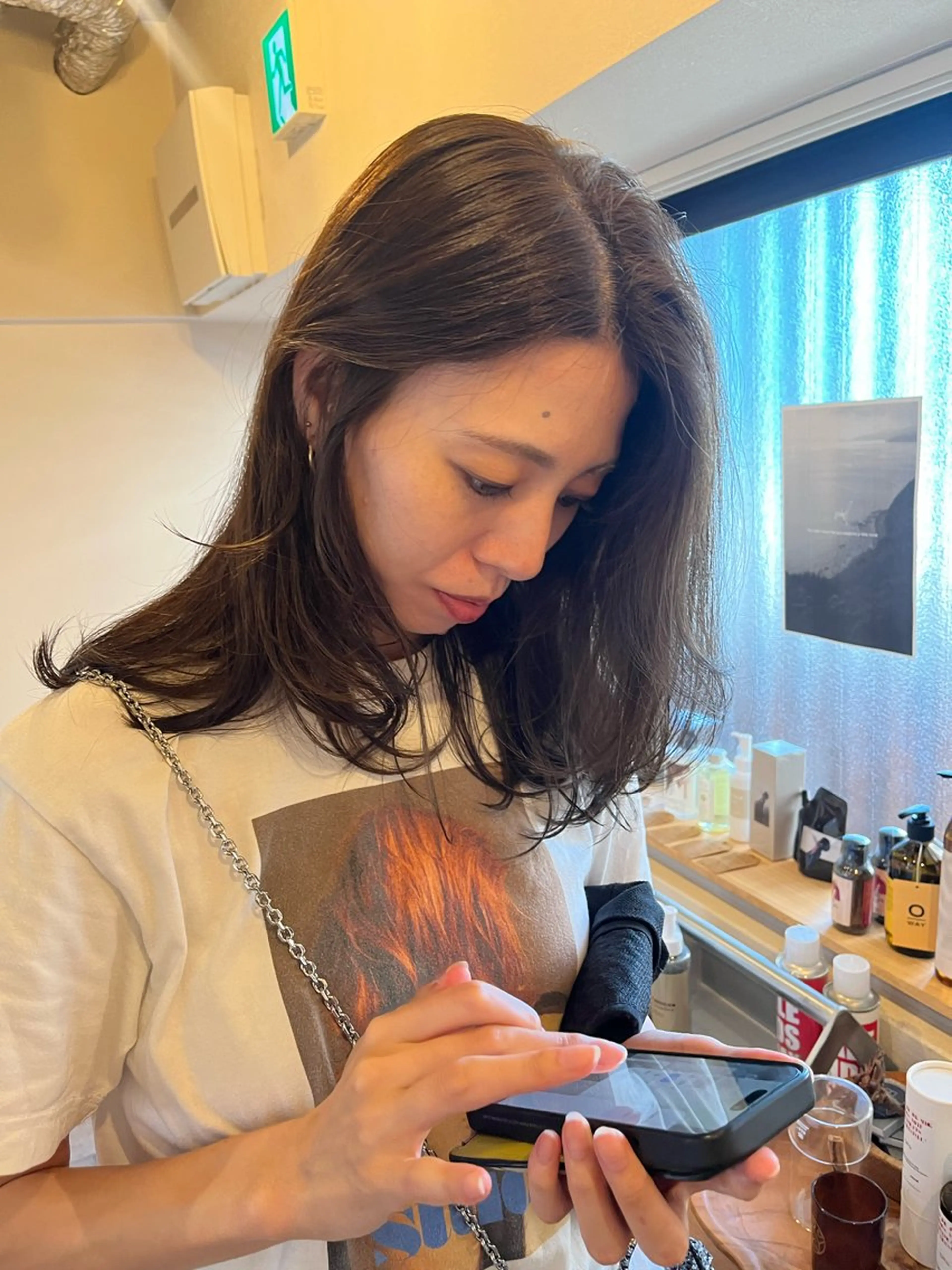 カラー ベージュカラー 伊藤　由季 603号室のヘアスタイル