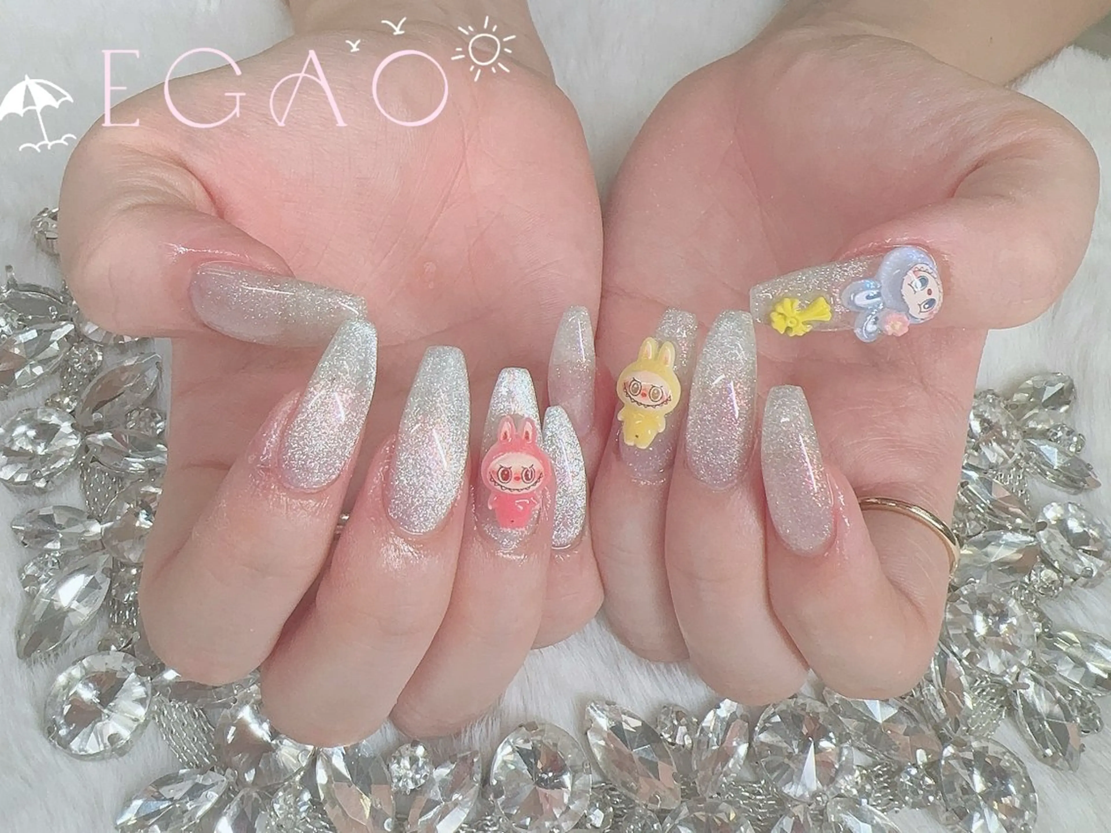 ネイル アートネイル フットネイル フレンチネイル ジェルネイル グラデーション ハンドネイル Egao Nail Salonのネイルデザイン