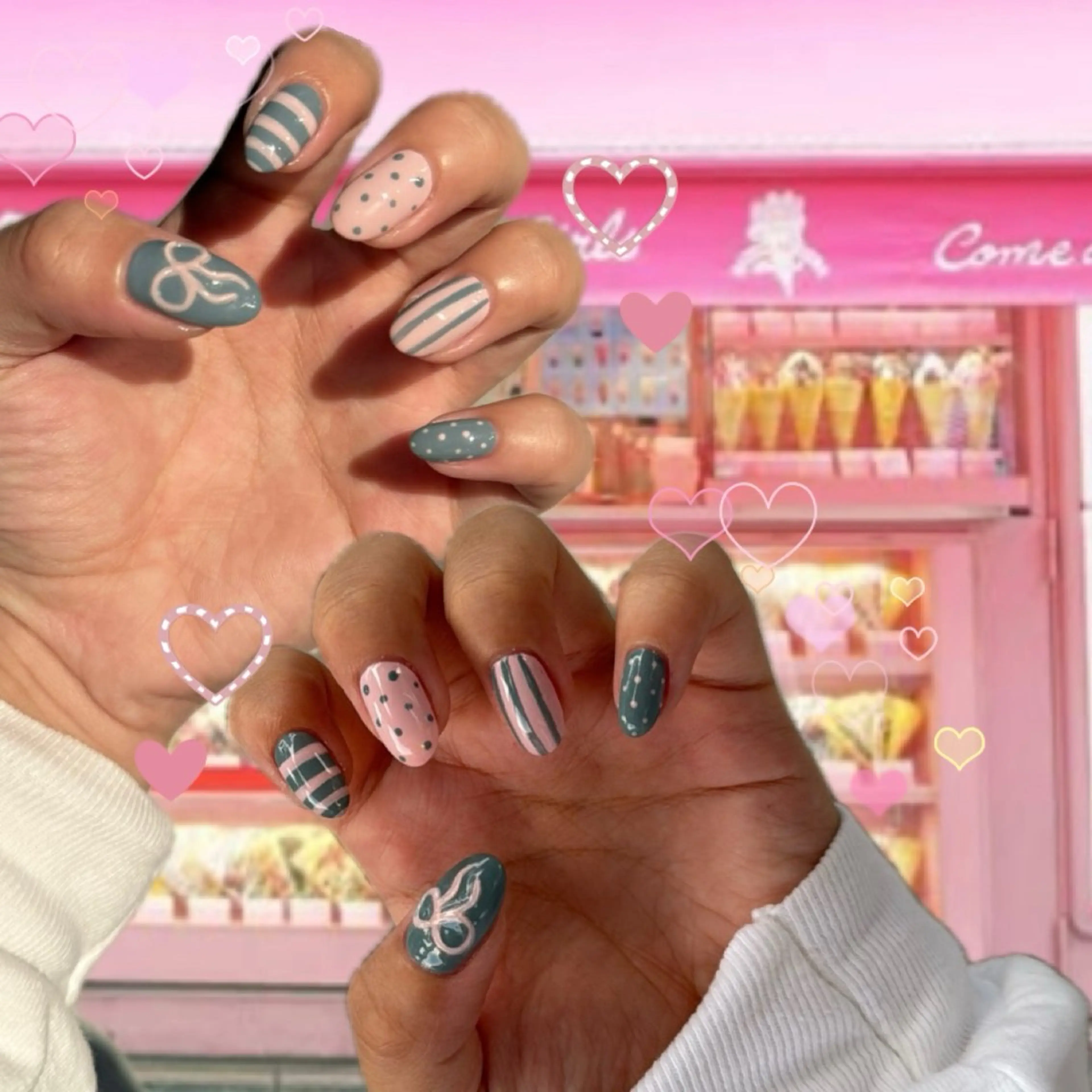 ネイル ハンドネイル 本町NailUsaM imiKEINAのネイルデザイン