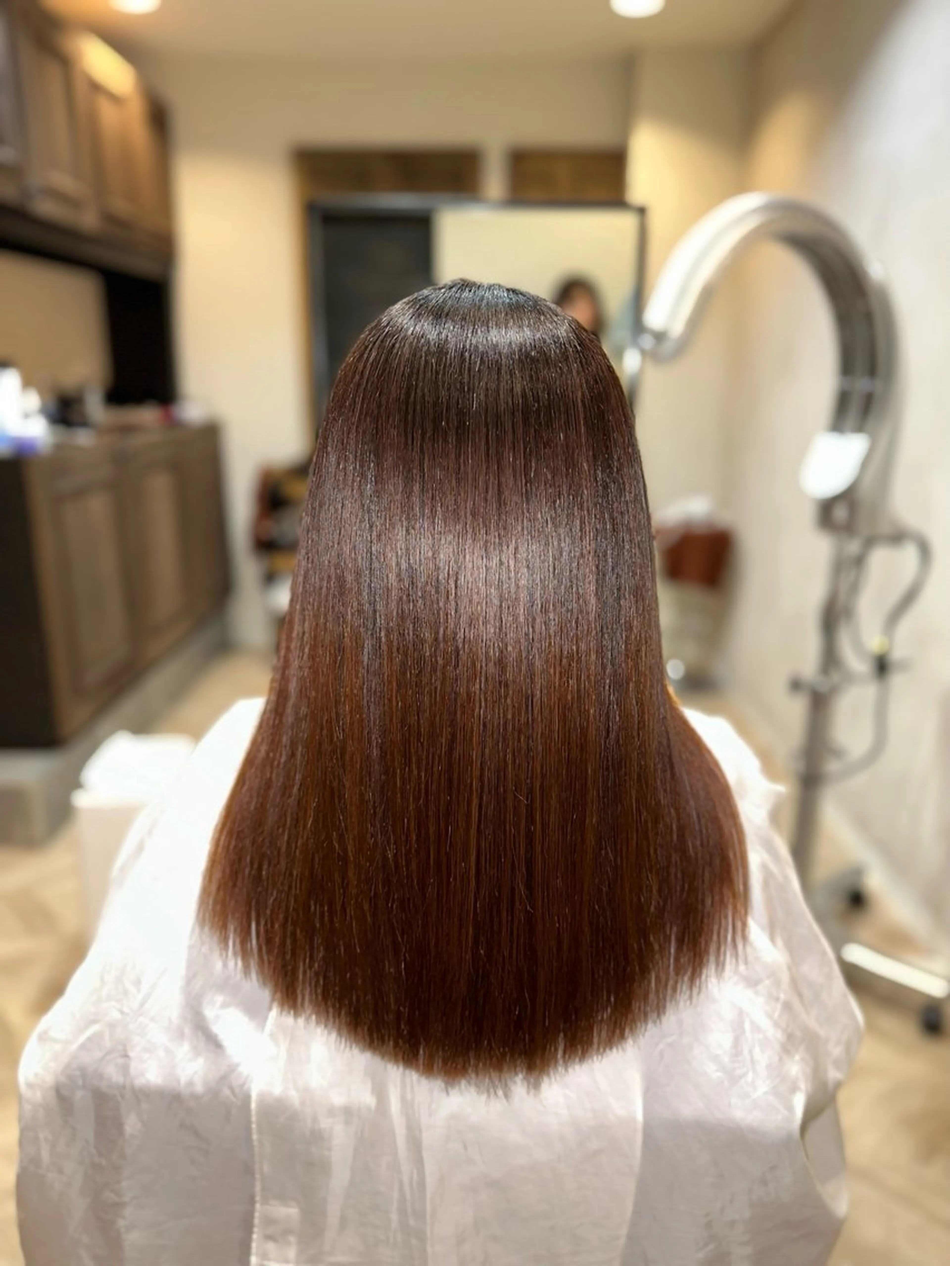 セミロング ALLICIANT塚口店所属・髪質・頭皮改善専門 stylstつかさのヘアスタイル
