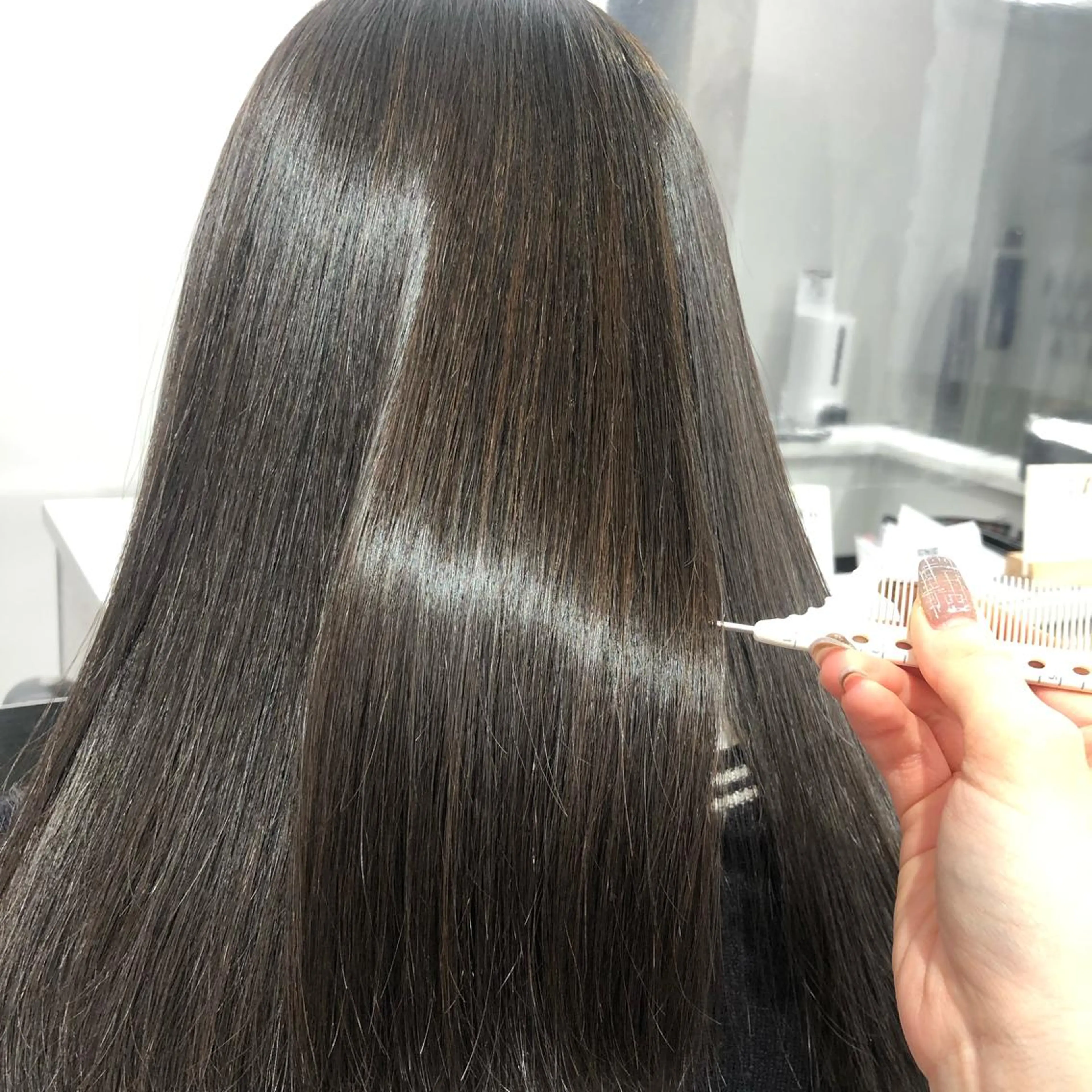 ミディアム 🖤🤍石川 アイリ🤍🖤のヘアスタイル
