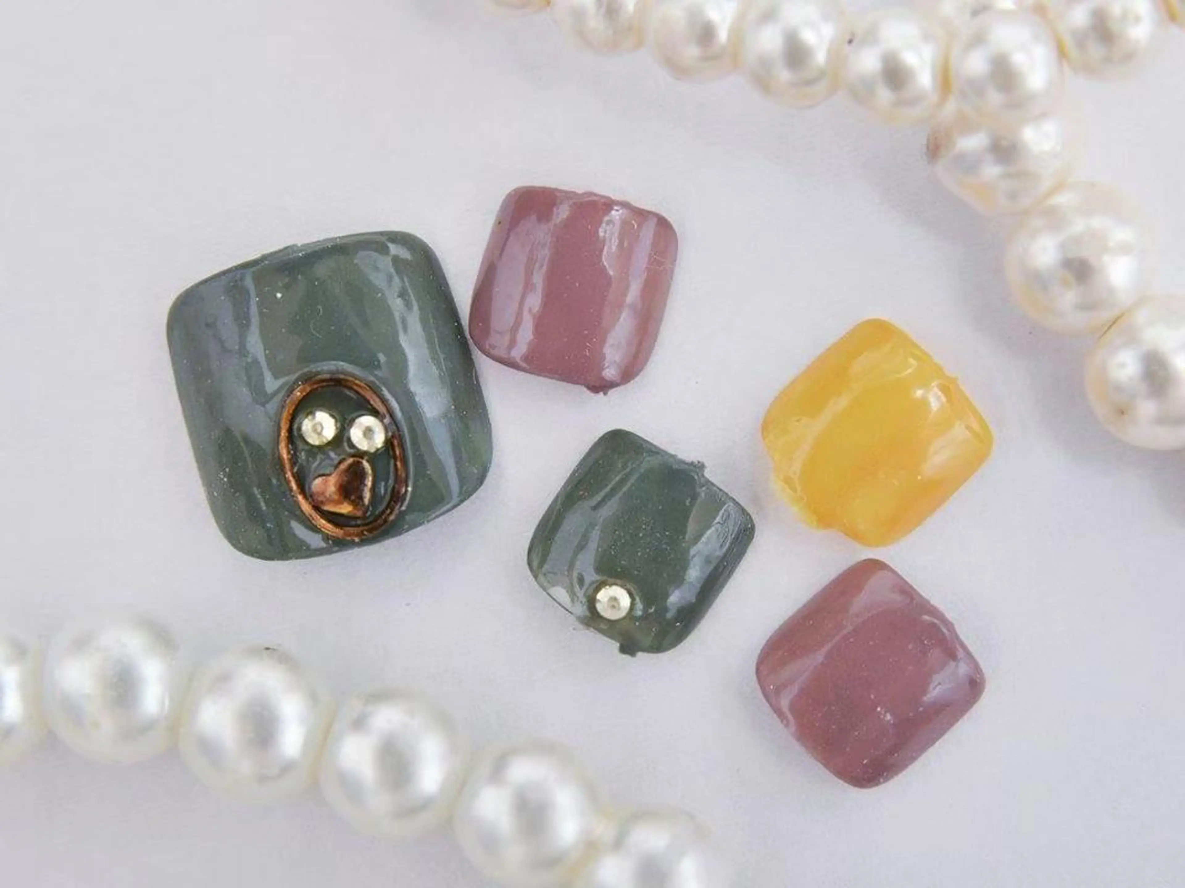 ネイル 桜ネイル 成人式 長さ出し フラッシュネイル フットネイル 💗🪽Tiary Nail🪽💗のネイルデザイン