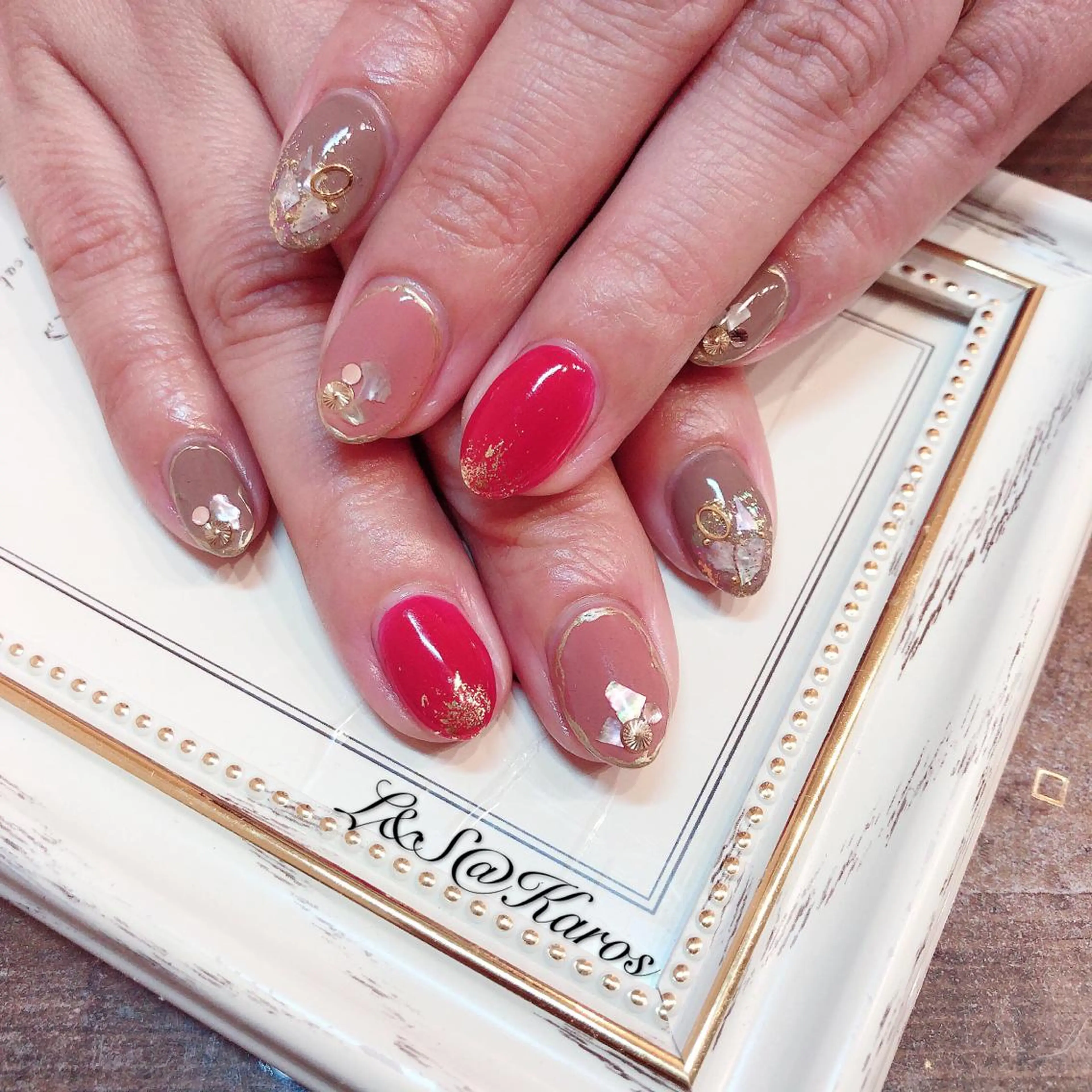 ネイル ハンドネイル L&S@Karos所属・L&S@ Karosのネイルデザイン