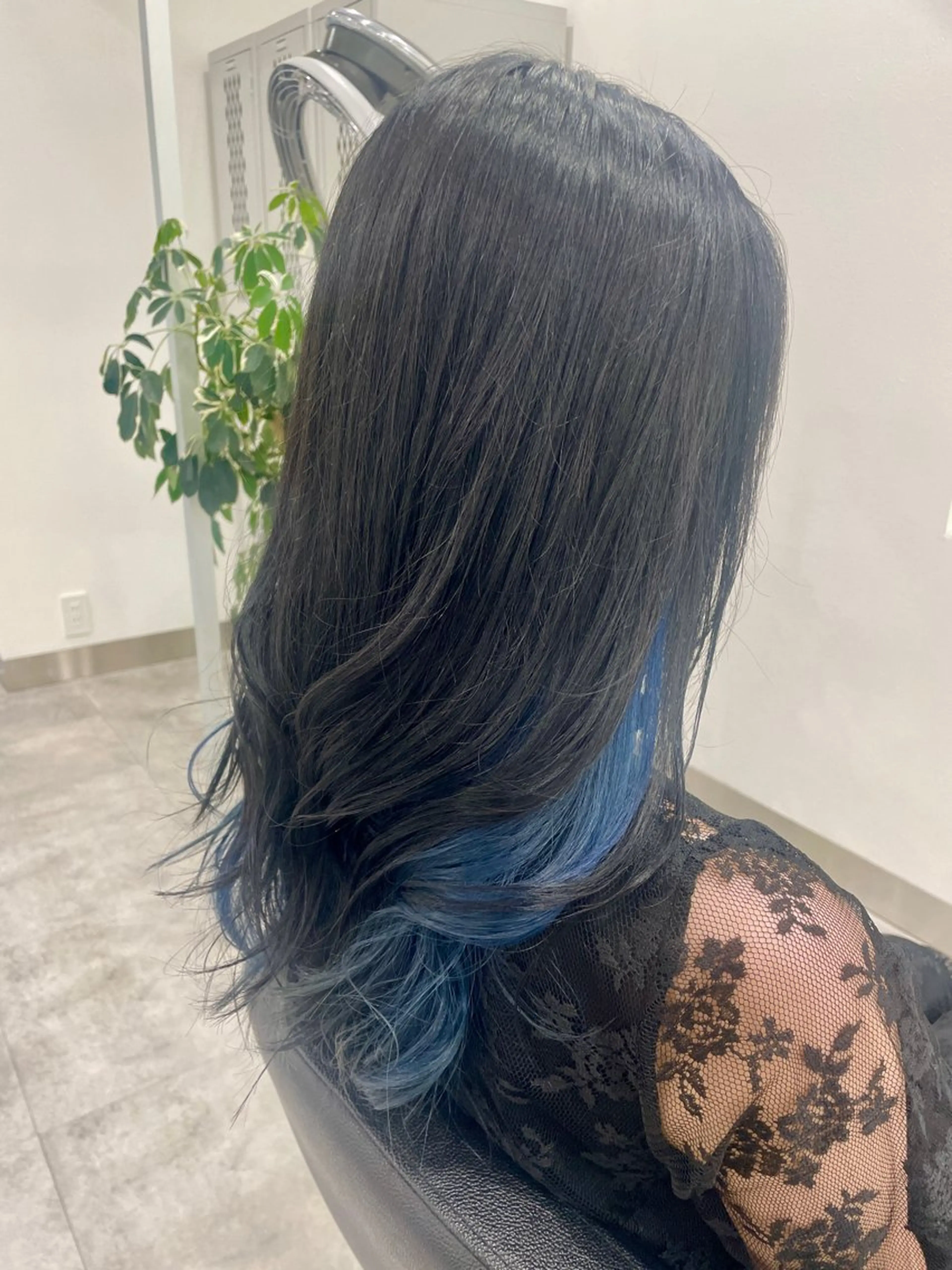 ロング カラー ブリーチ ケアブリーチ ボブ 韓国風ヘア レイヤーカット カット ヘアカラー トリートメント 💝似合わせカット& カラーＵｒｕｎａ💝のヘアスタイル