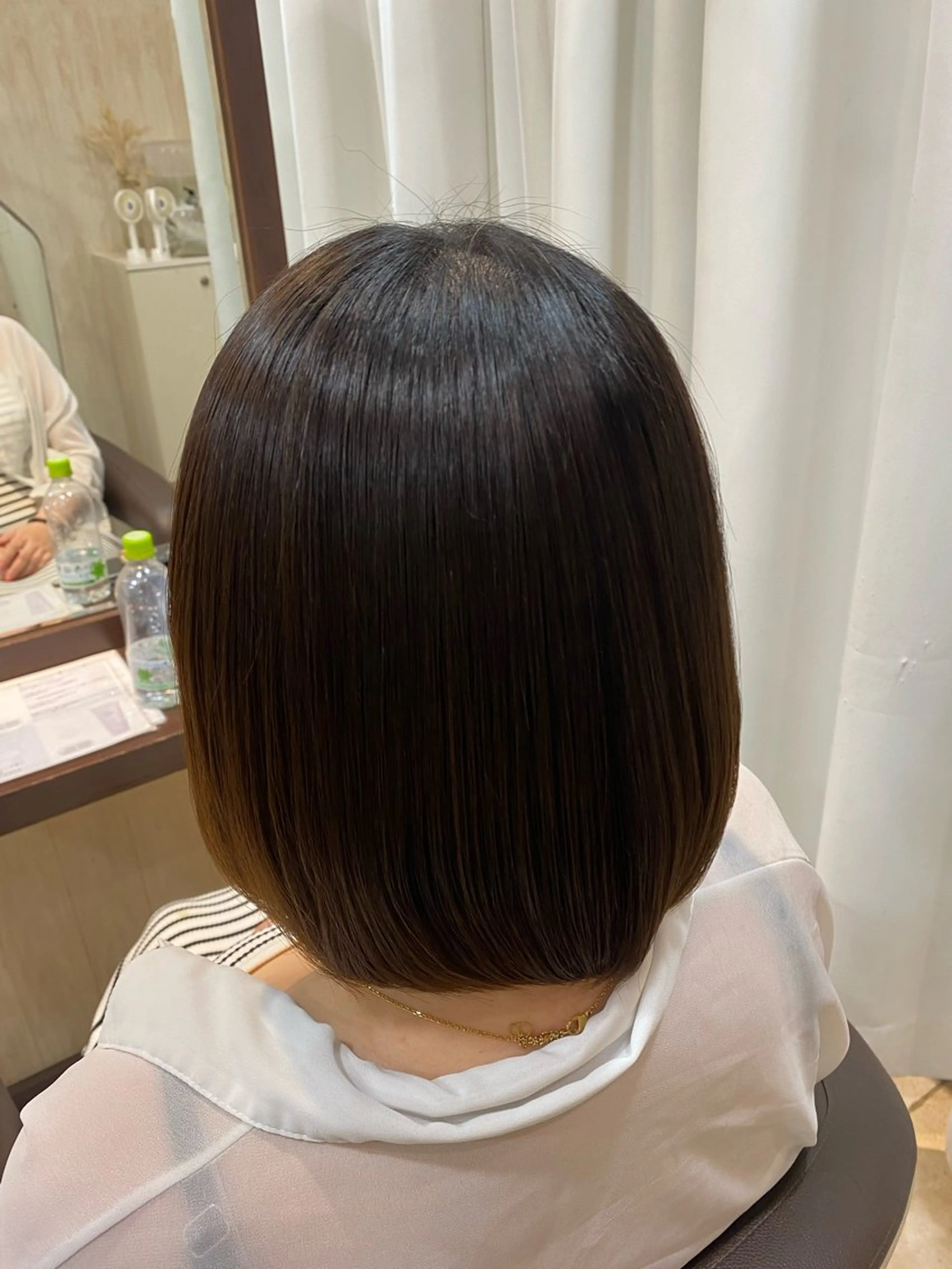 ミディアム 縮毛矯正 <メンズパーマ> 🫧山本勇輝🫧のヘアスタイル
