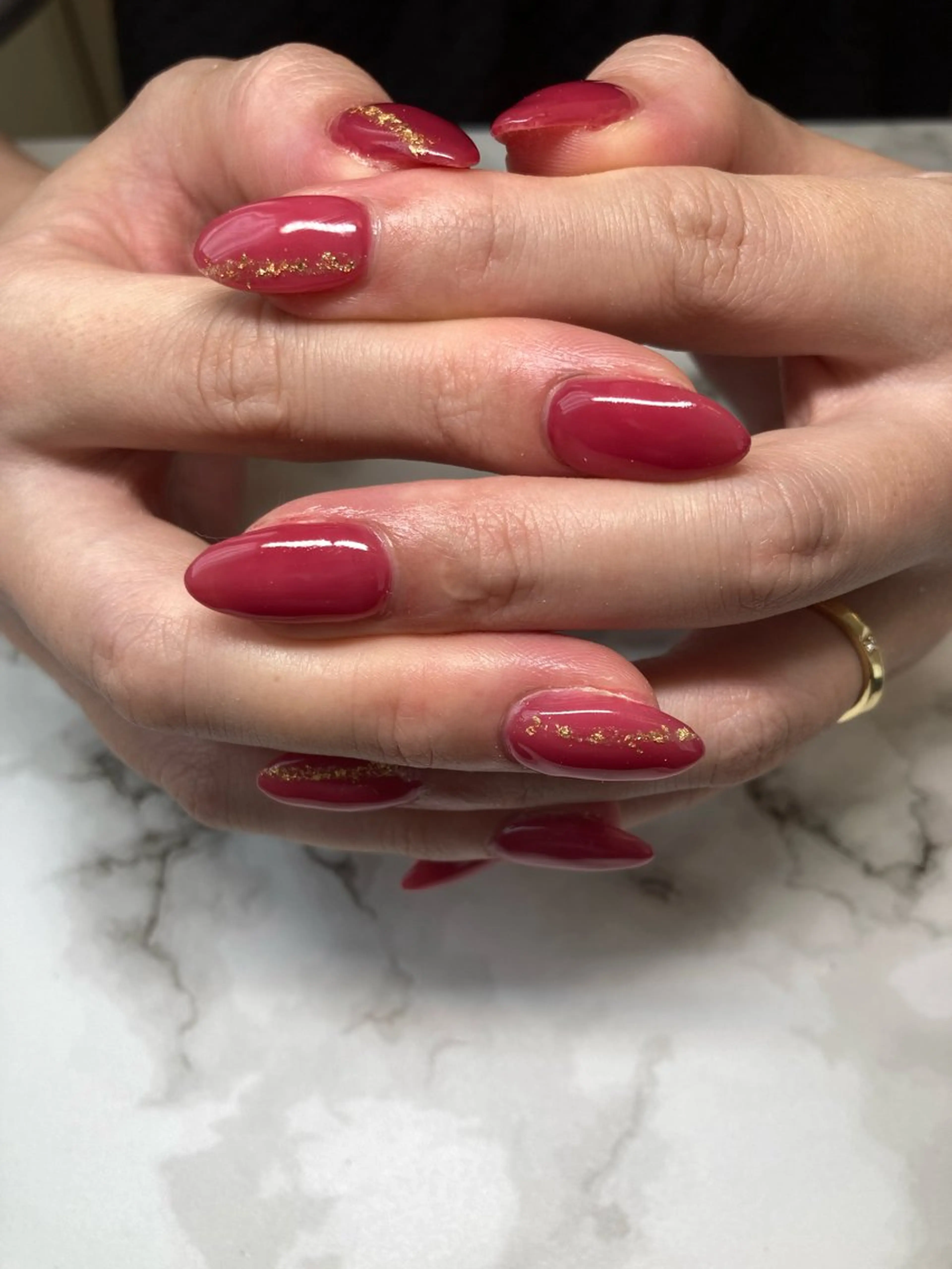 ミディアム ハンドネイル フットネイル et.nail所属・et. nailのネイルデザイン