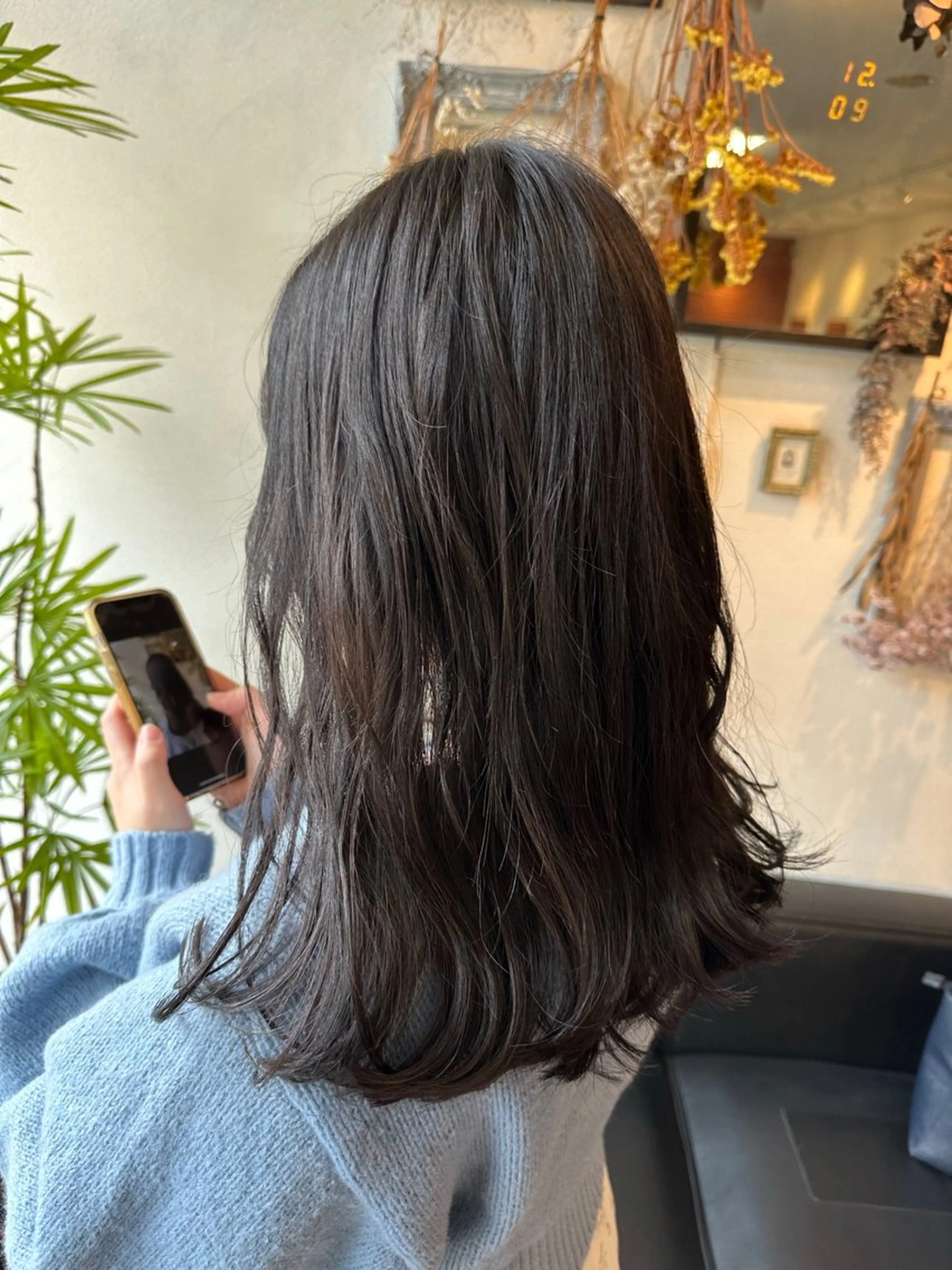 ロング カラー カット ヘアカラー Glanzhair 🫧‪菊池柊真🫧のヘアスタイル