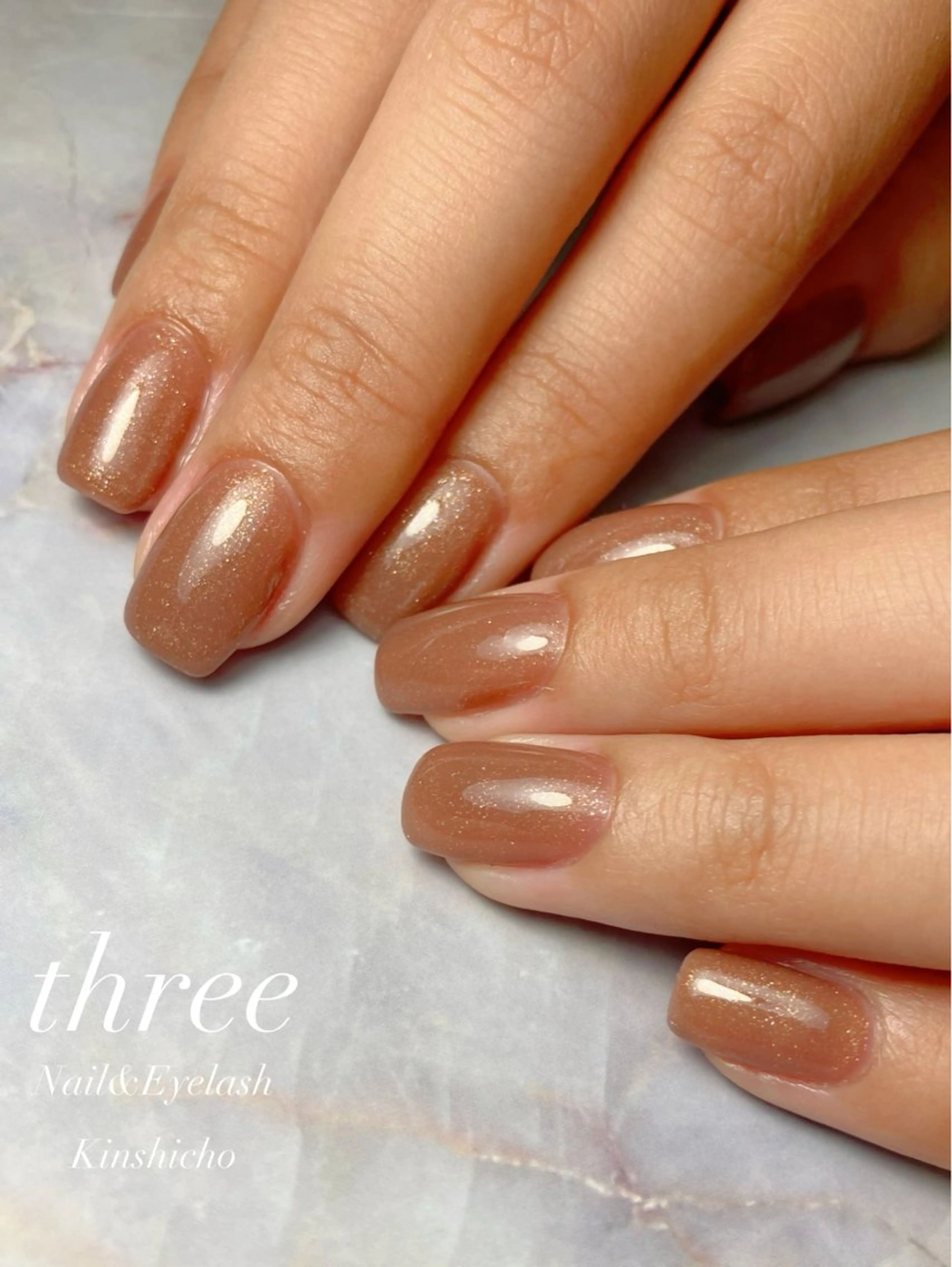 ネイル ハンドネイル three Nail&Eyeのネイルデザイン