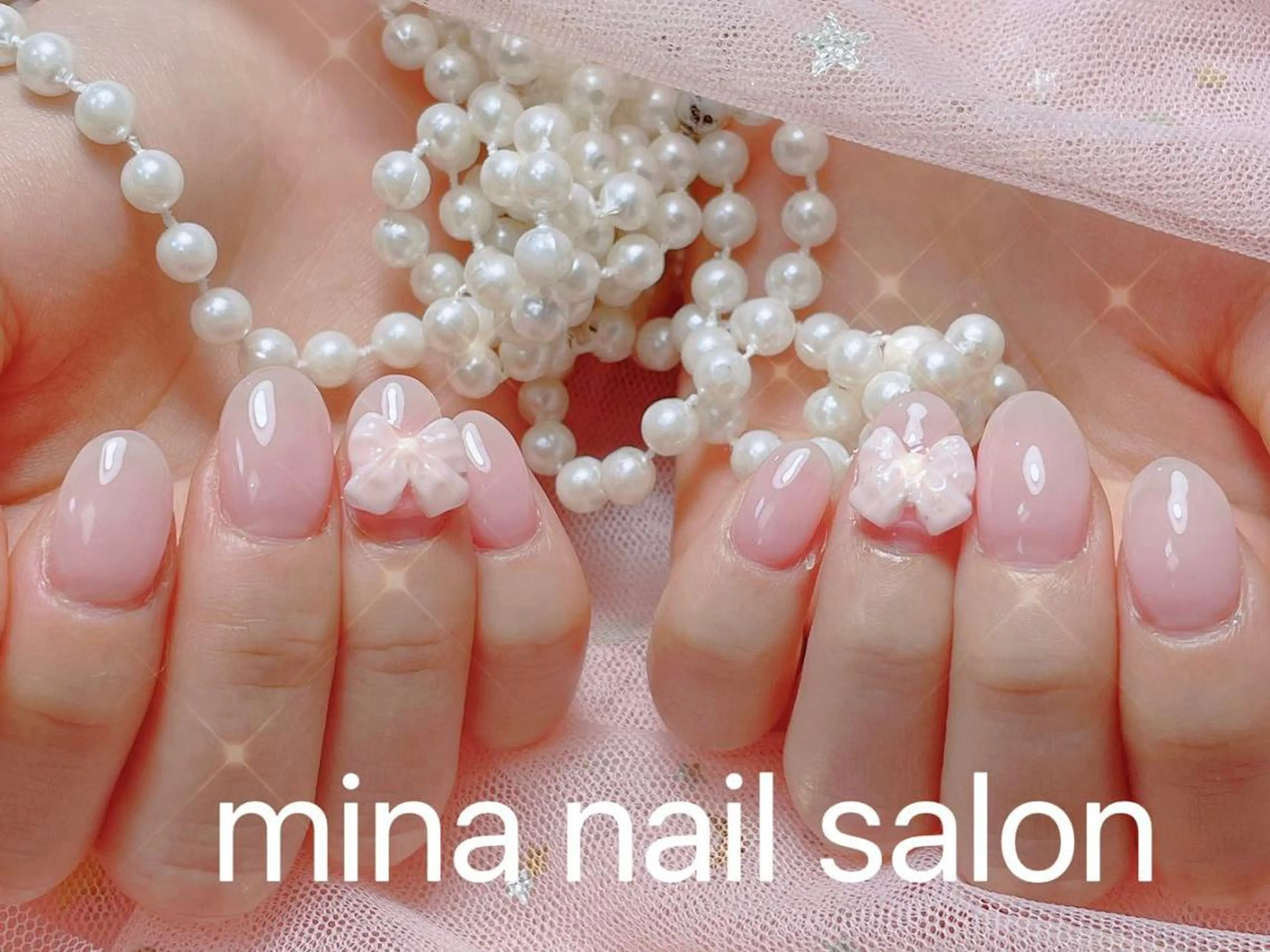 ネイル Mina🧸 韓国風ネイル🎀のネイルデザイン