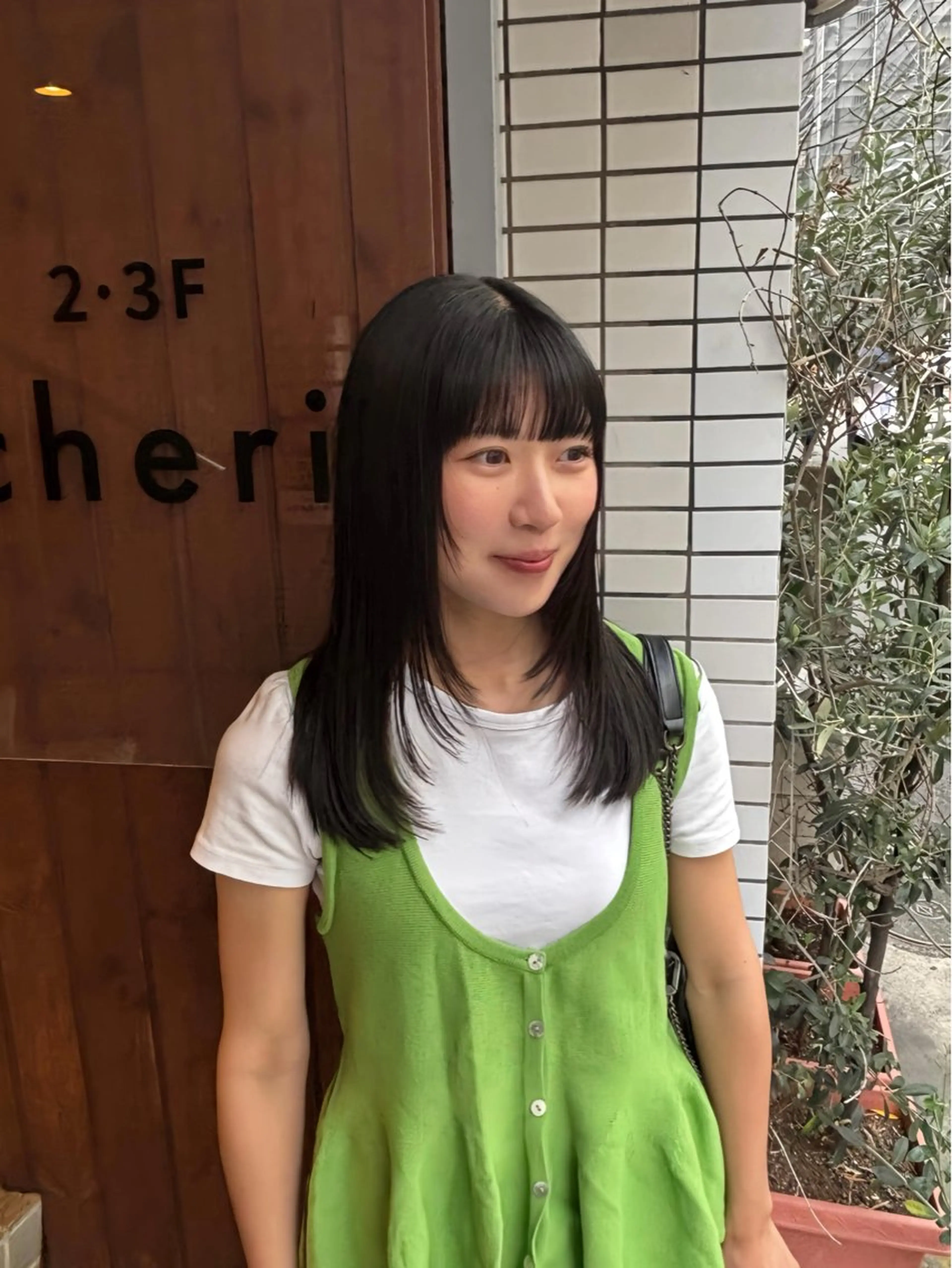 ロング ロングレイヤー レイヤーカット ロング ボブ、メンズカット/ Tamakiのヘアスタイル