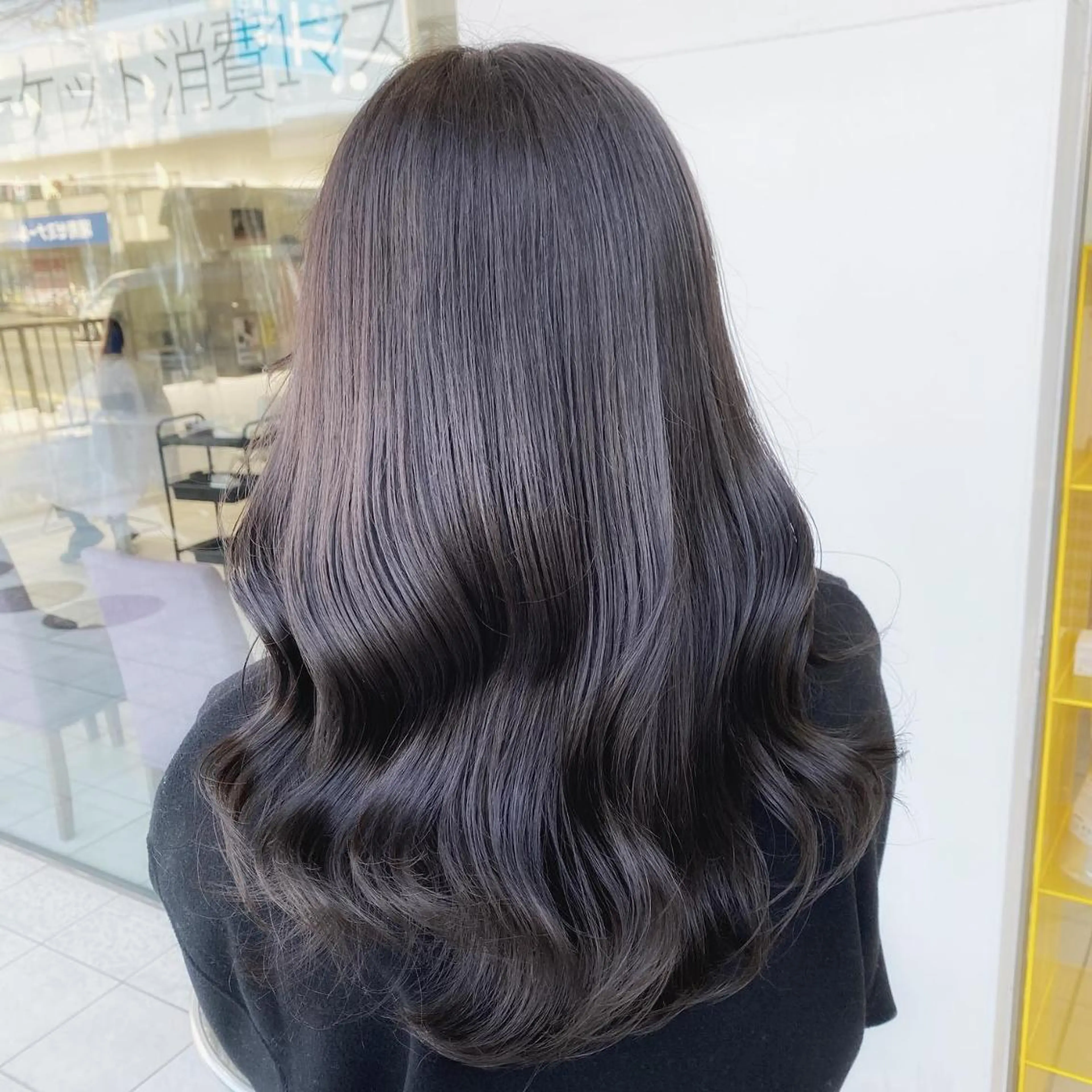 カラー ベージュカラー ブリーチ ブラウンカラー ショコラグレージュ ココアブラウン 艶髪レイヤー屋さん 大澤竜馬のヘアスタイル