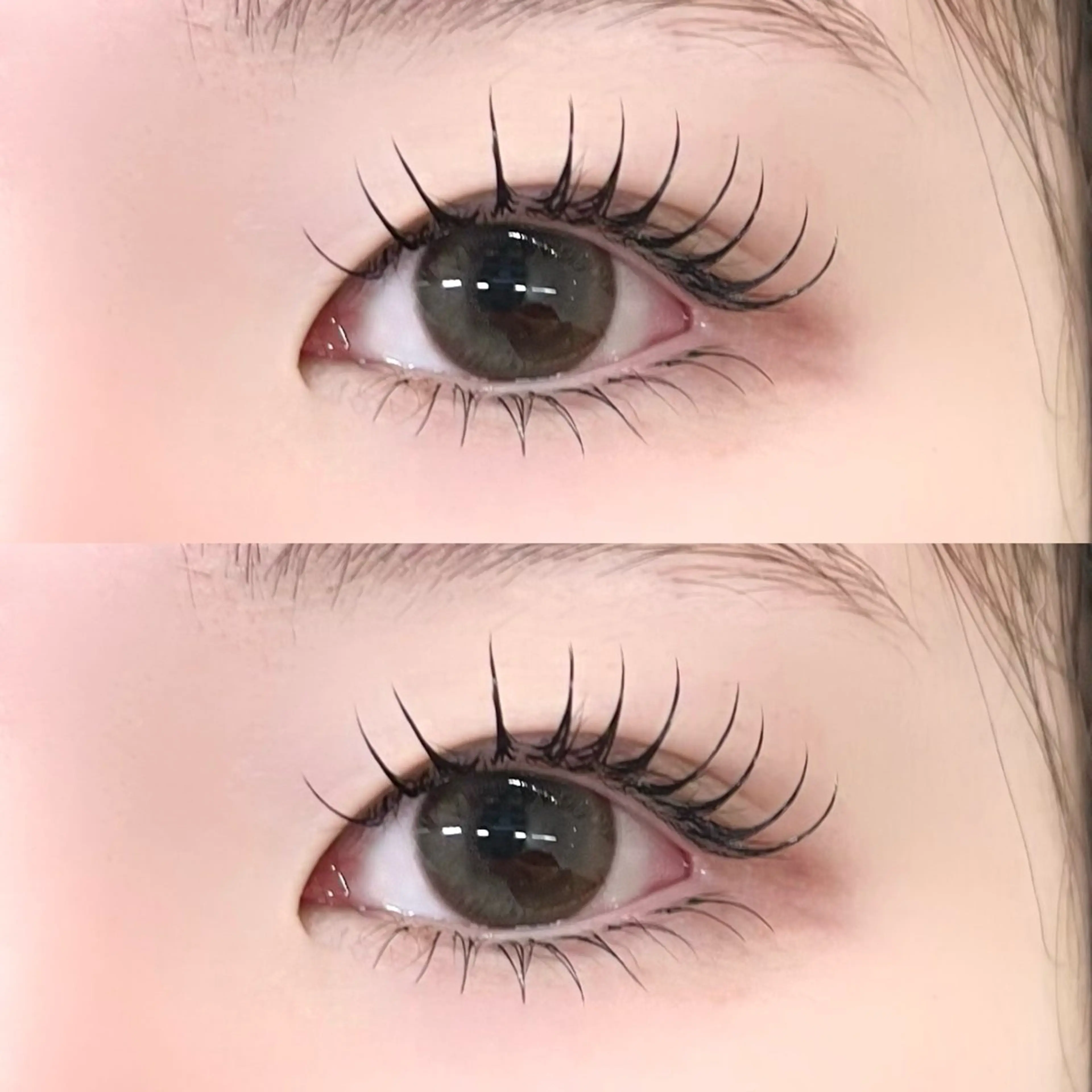 マツエク・マツパ 束感まつ毛 フラットラッシュ パリジェンヌラッシュリフト 一重×まつ毛パーマ マツエク 横浜 *束感まつ毛* 🐰はま🐰のマツエク・マツパデザイン