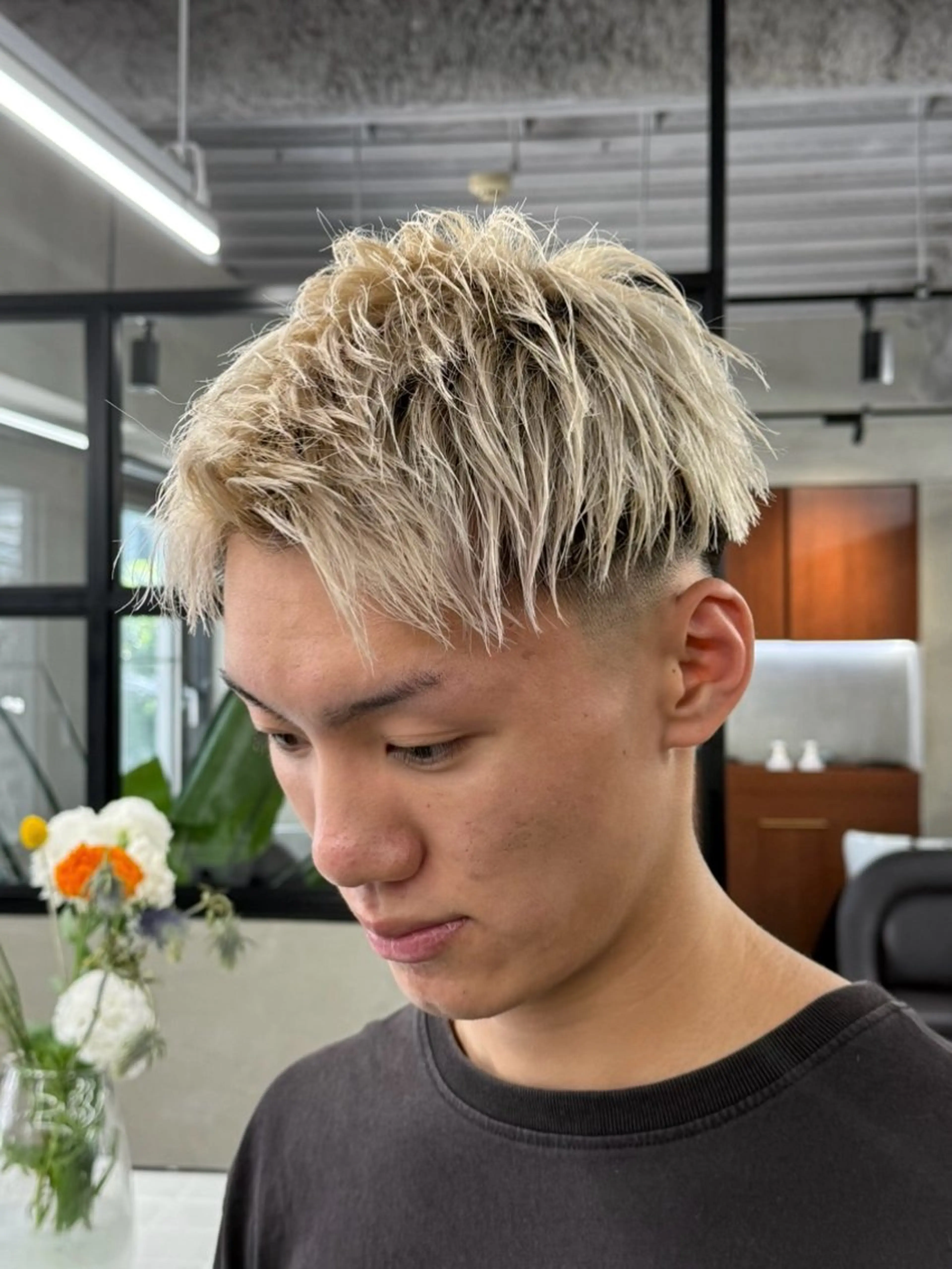 今だけお🉐【骨格補正カット＋フェード】クイックトリートメント付きフェードカットモデルの写真