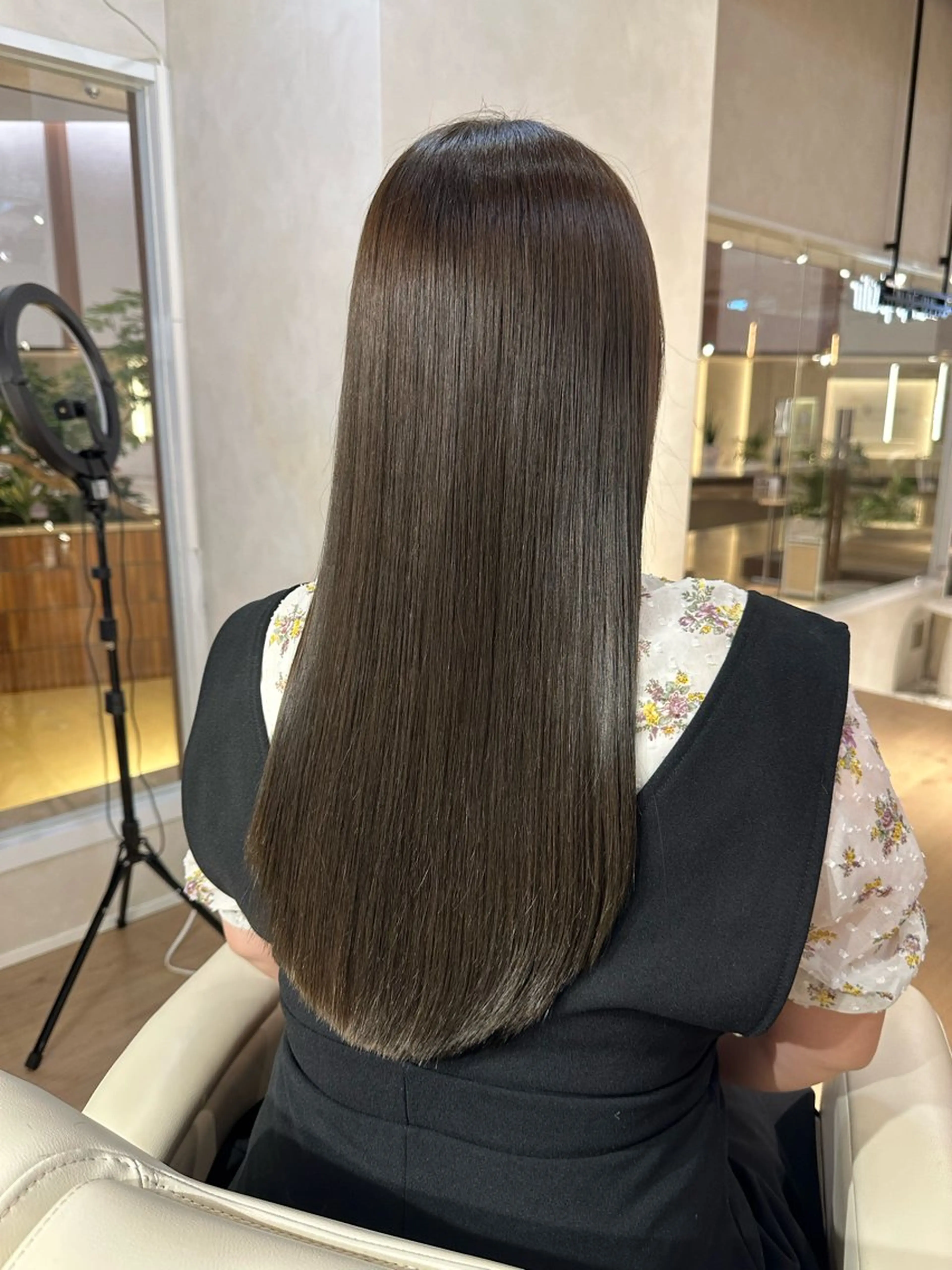 ロング 髪質改善 クボタ シュンのヘアスタイル