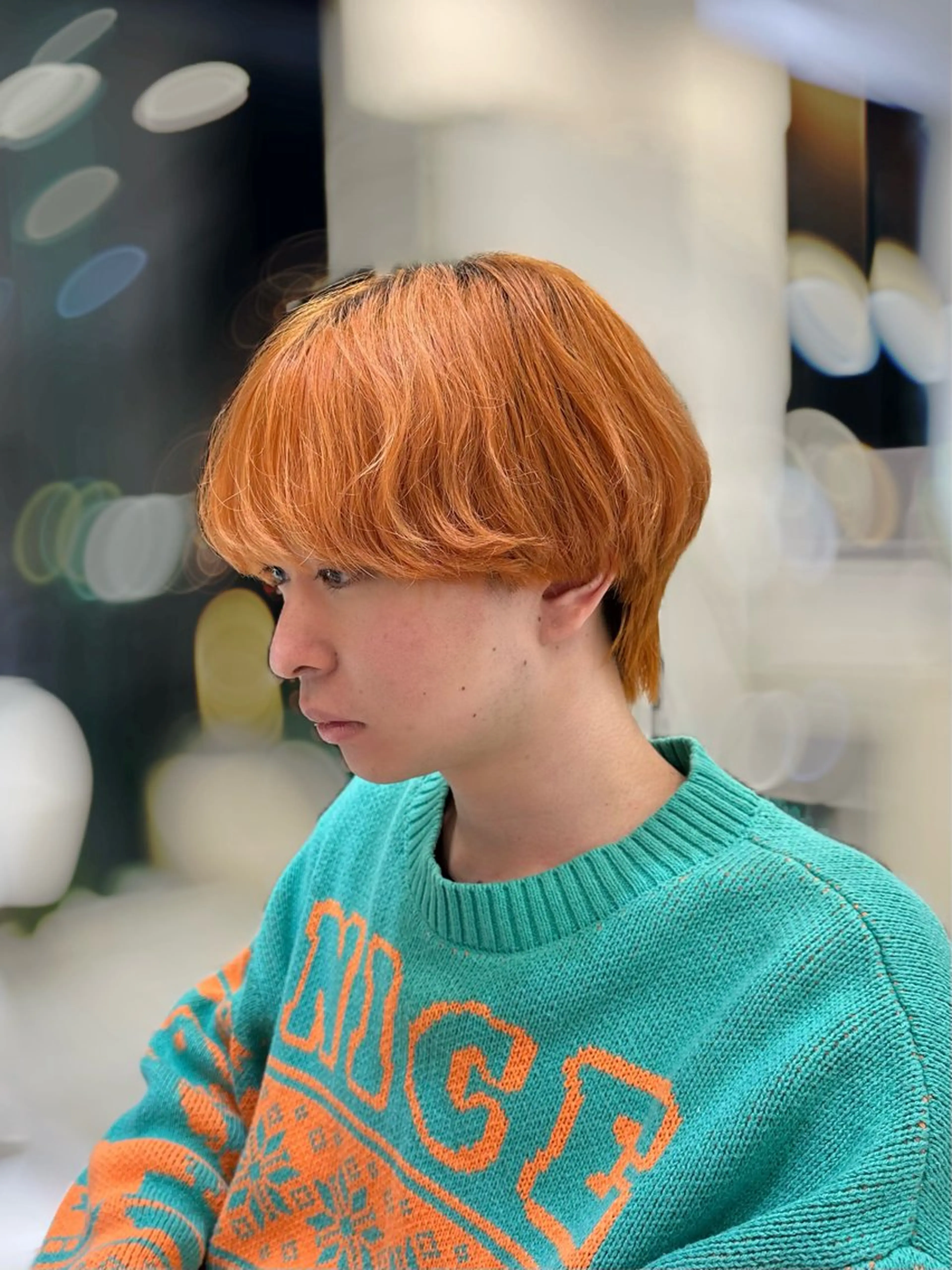 ショート カラー メンズ デザインカラー🕊️ イオのヘアスタイル