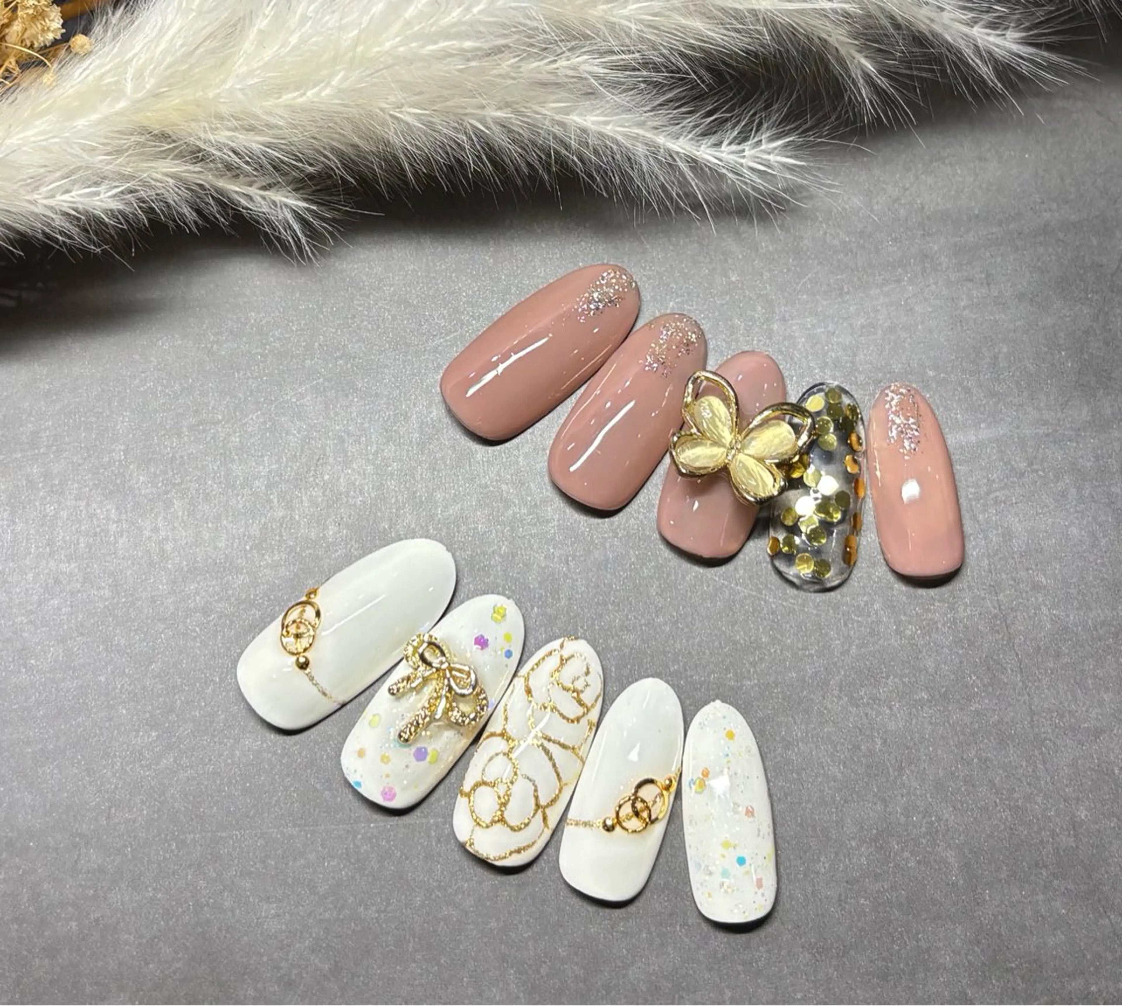 ネイル 成人式 持ち込み N.design mineのネイルデザイン