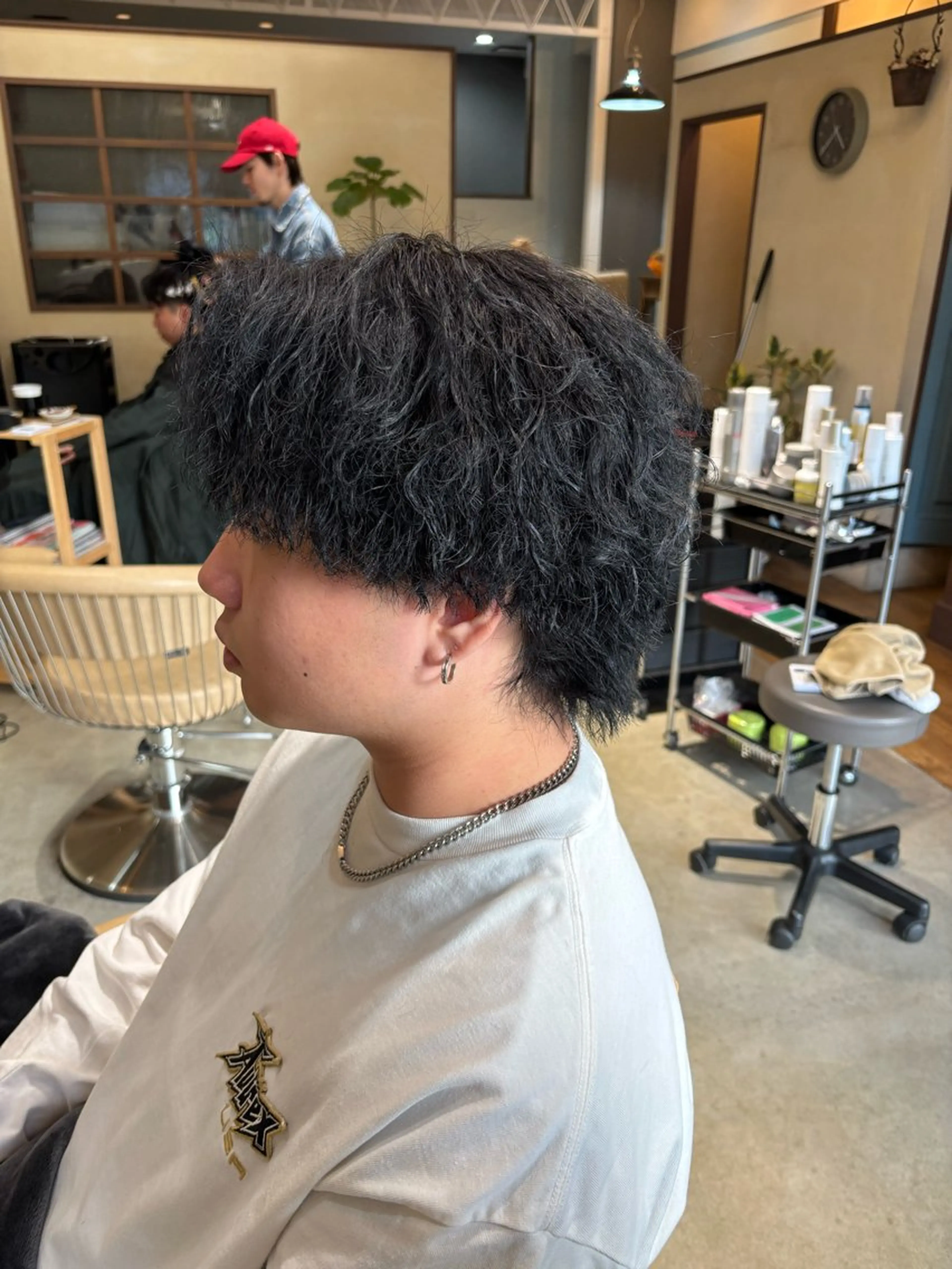 ショート メンズ カット パーマ トリートメント 鹿児島 TSUBASAのヘアスタイル