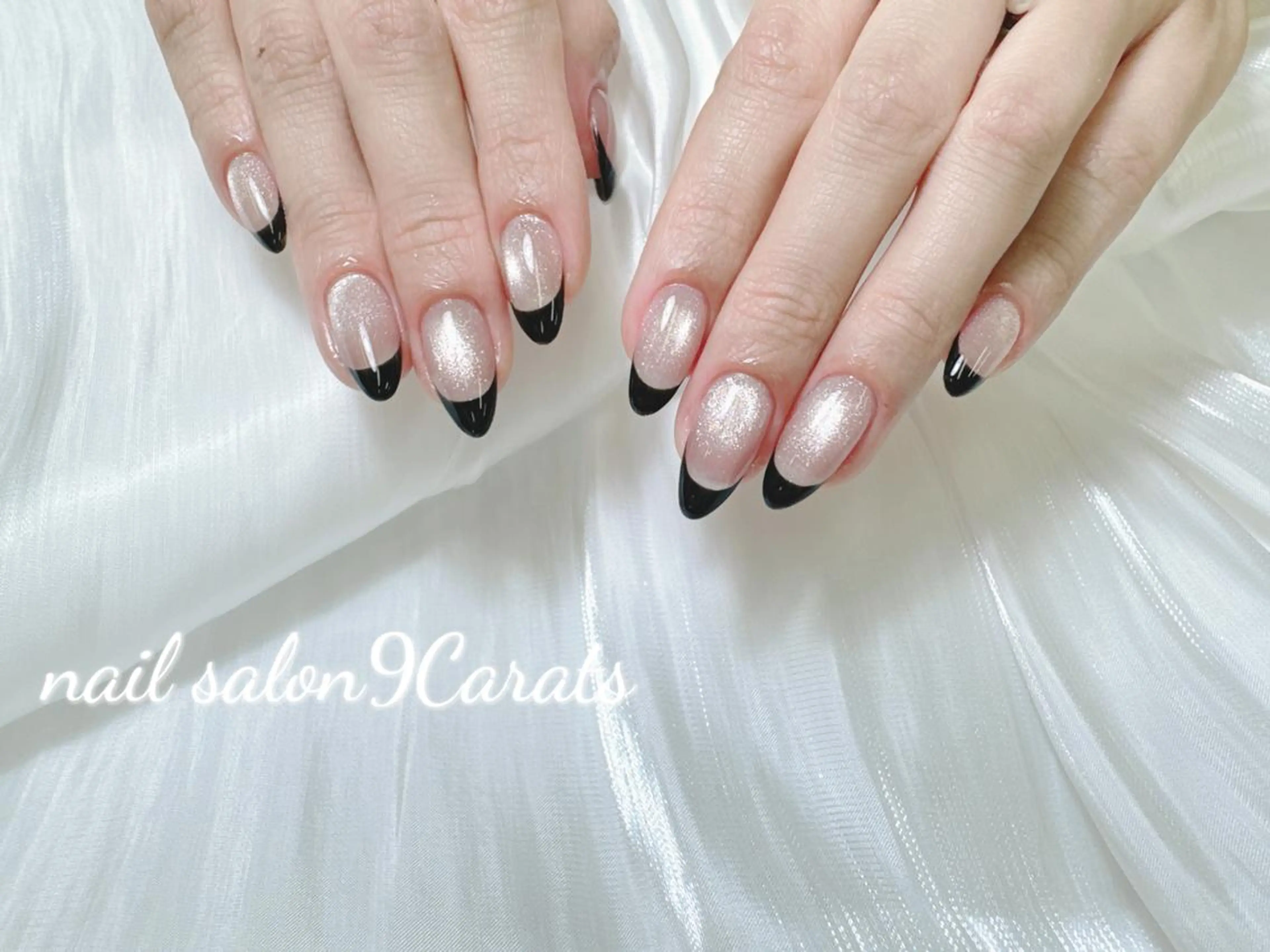 ネイル 💜ワンホンネイル ナインカラット💎のネイルデザイン