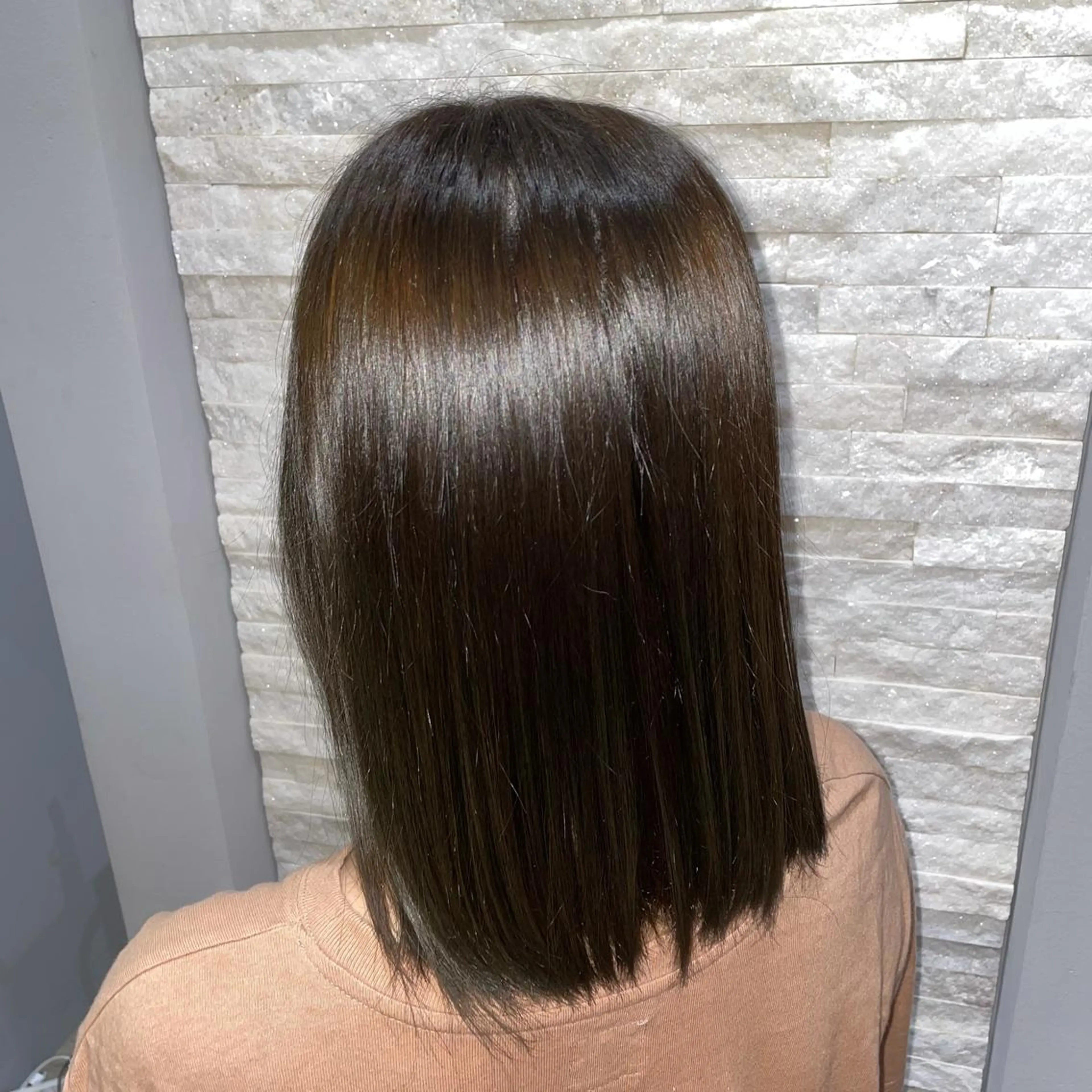 ミディアム カラー ヘアカラー miloc那覇 MIKUのヘアスタイル