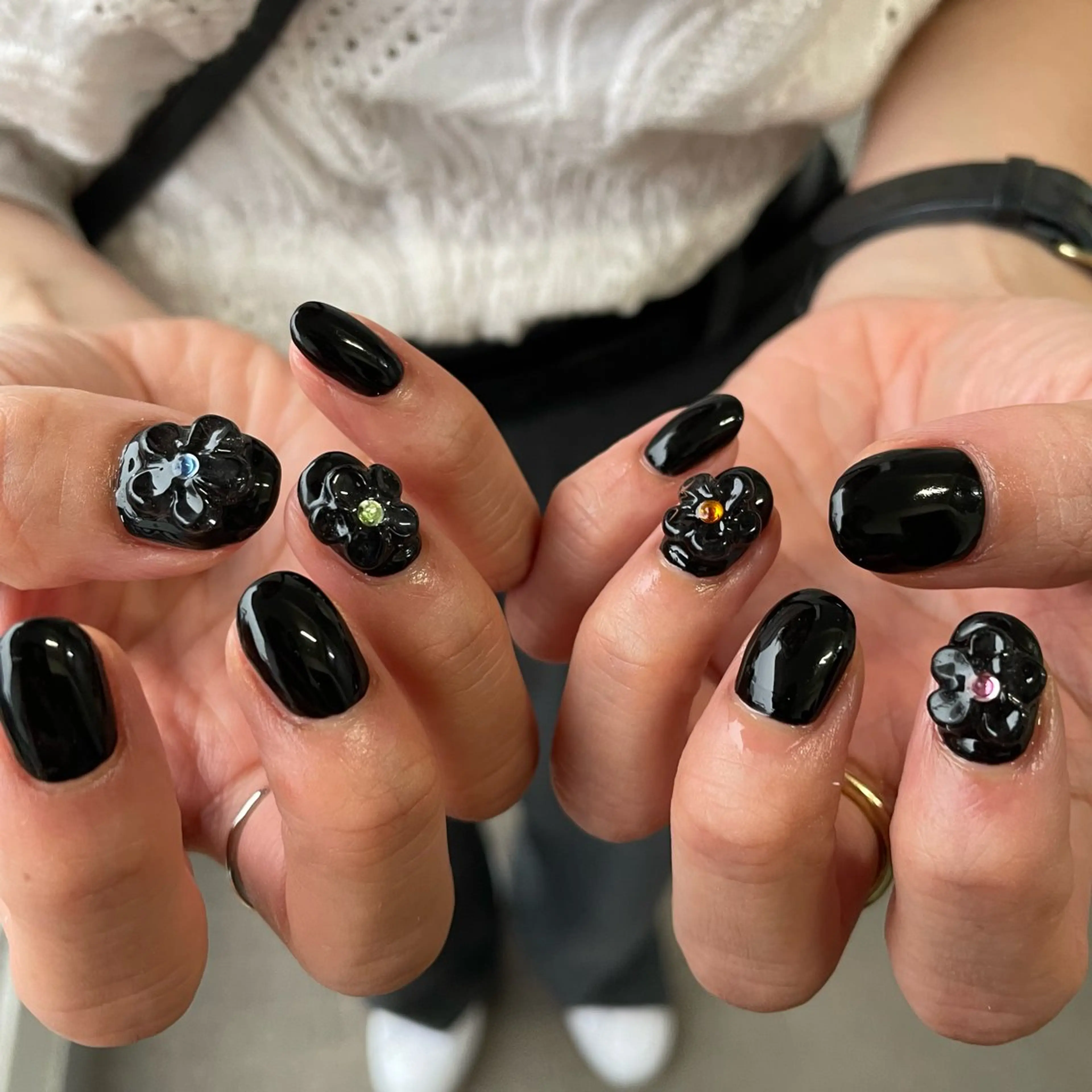 ネイル ハンドネイル カメレオン京橋🌻 草葉由佳のネイルデザイン