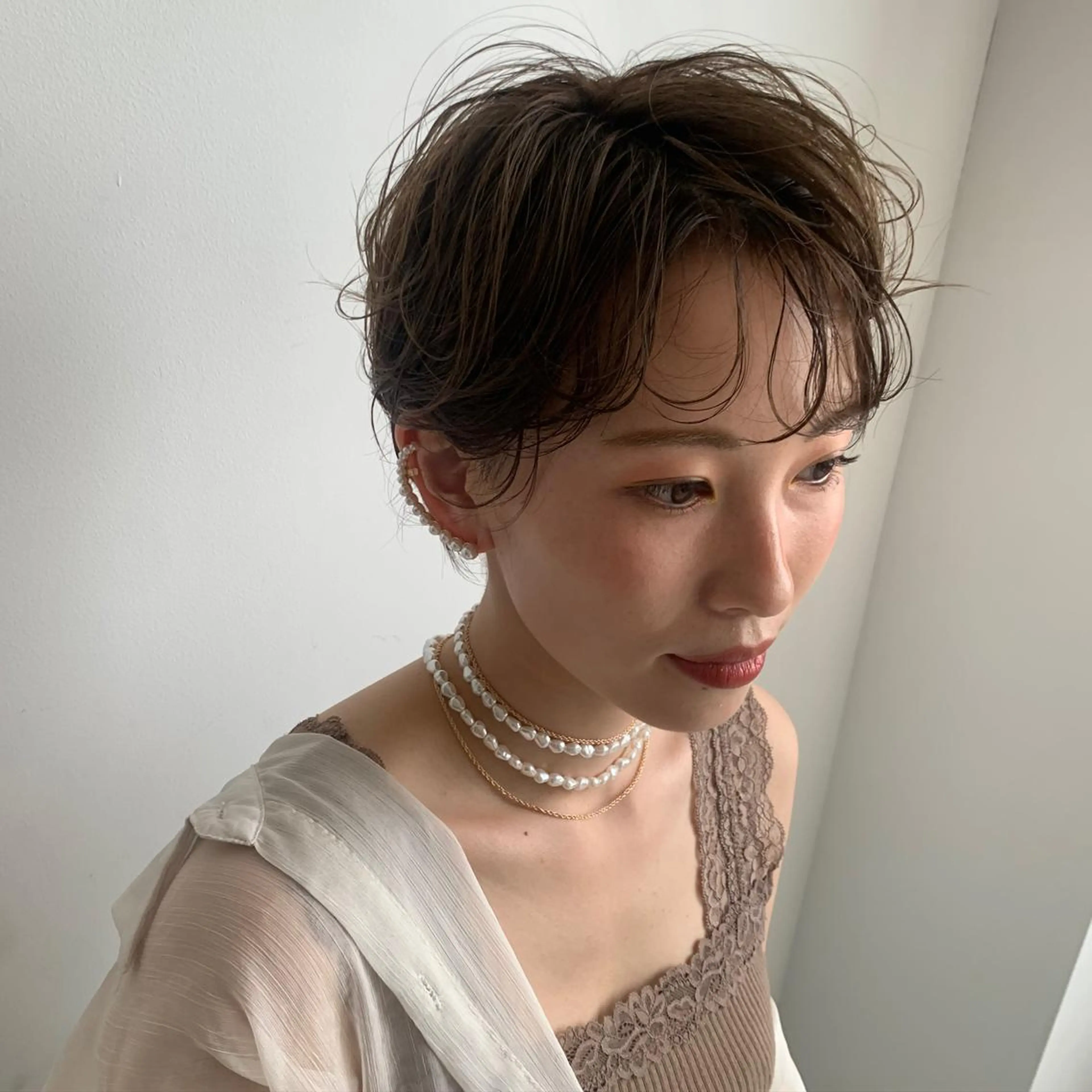 ショート カラー SALOWIN    銀座RAY 2所属・yamashika honokaのヘアスタイル