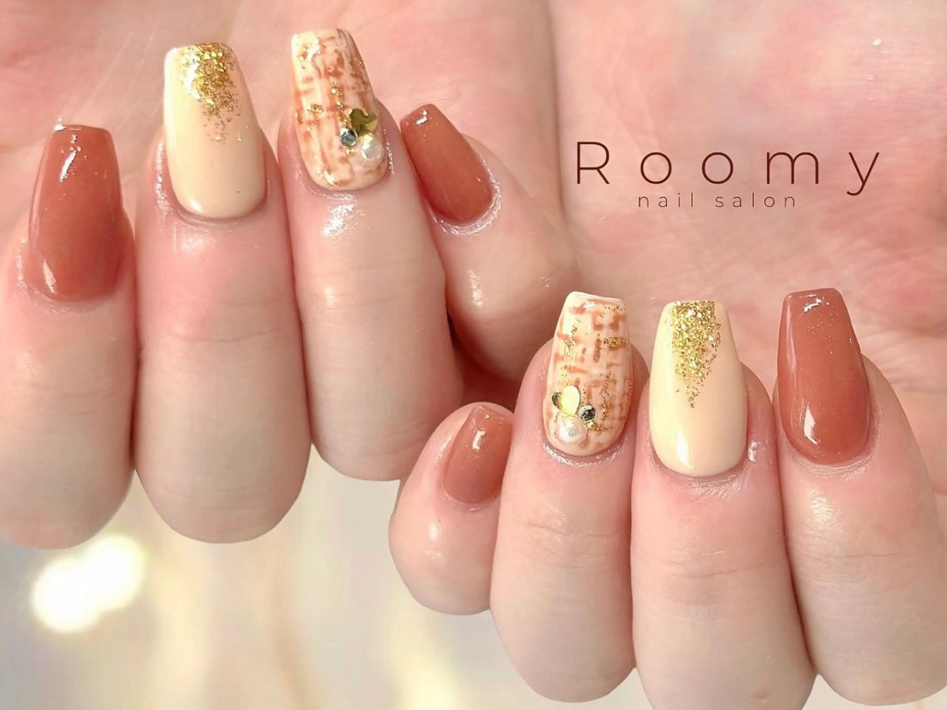 ネイル フットネイル ジェルネイル マグネットネイル パラジェル ハンドネイル nail salon Roomy 竹ノ塚所属・nail salon Roomy 竹ノ塚のネイルデザイン