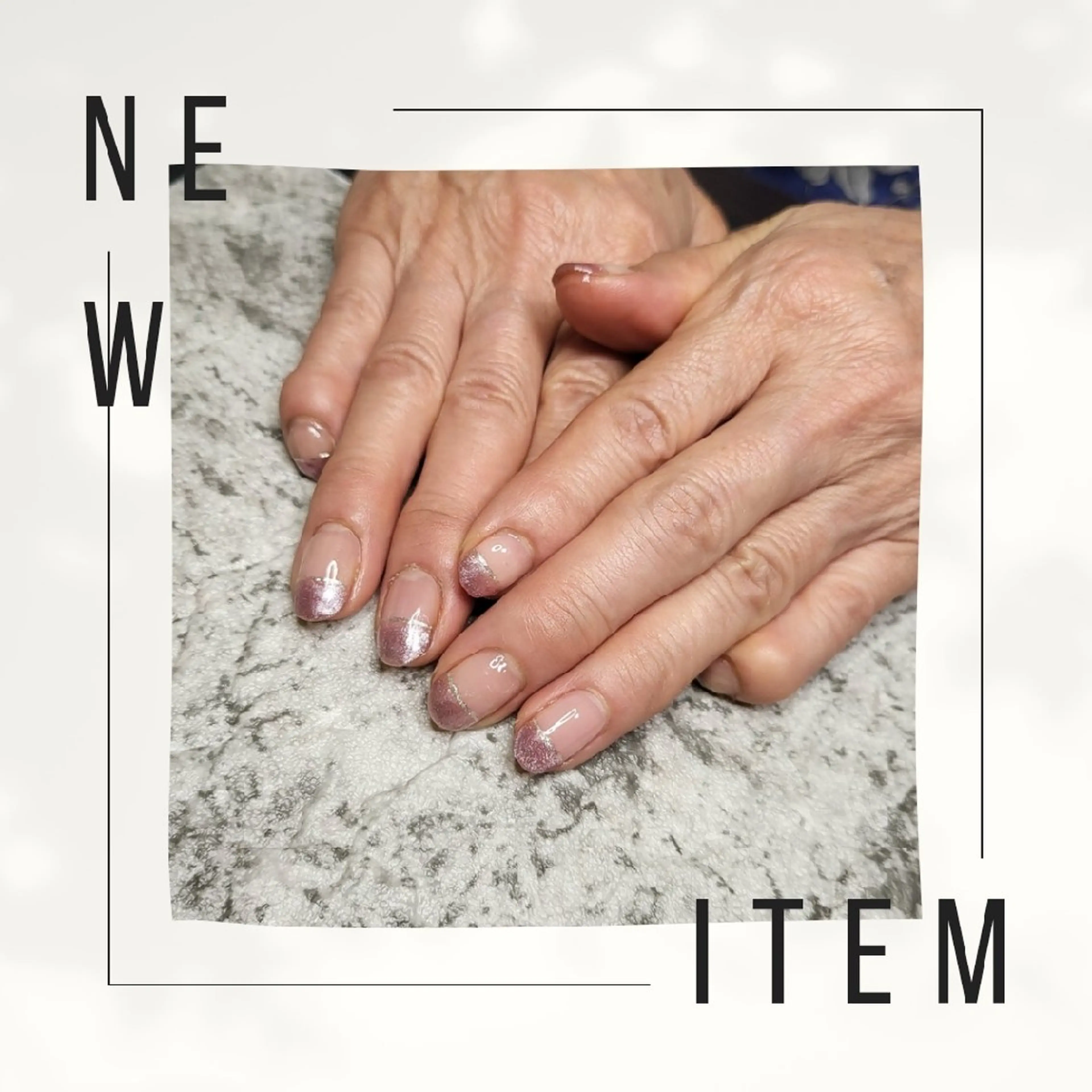 ネイル フレンチネイル マグネットネイル nail イロドリのネイルデザイン