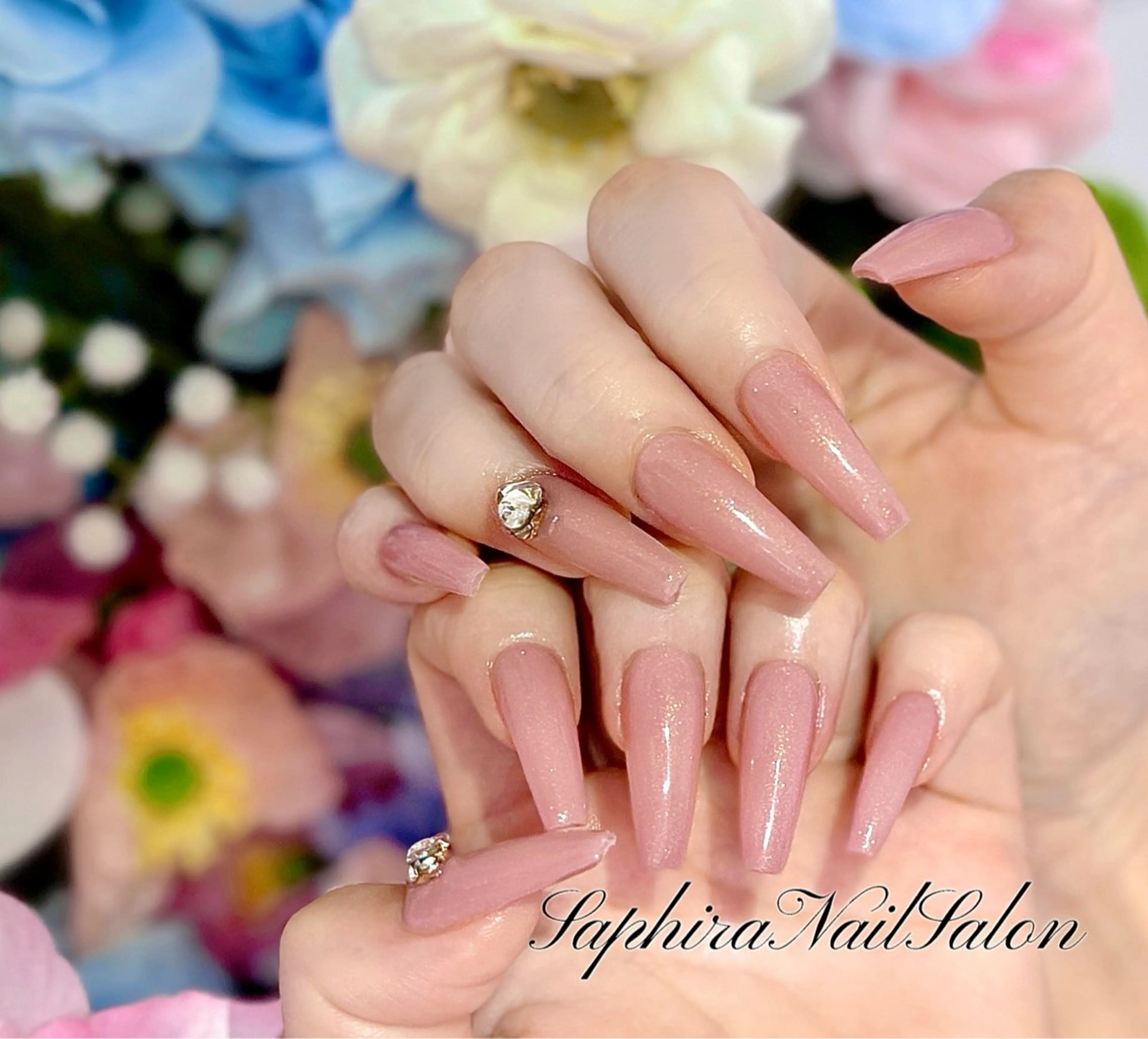 カラー ハンドネイル SaphiraNailSalon所属・saphira nailのネイルデザイン