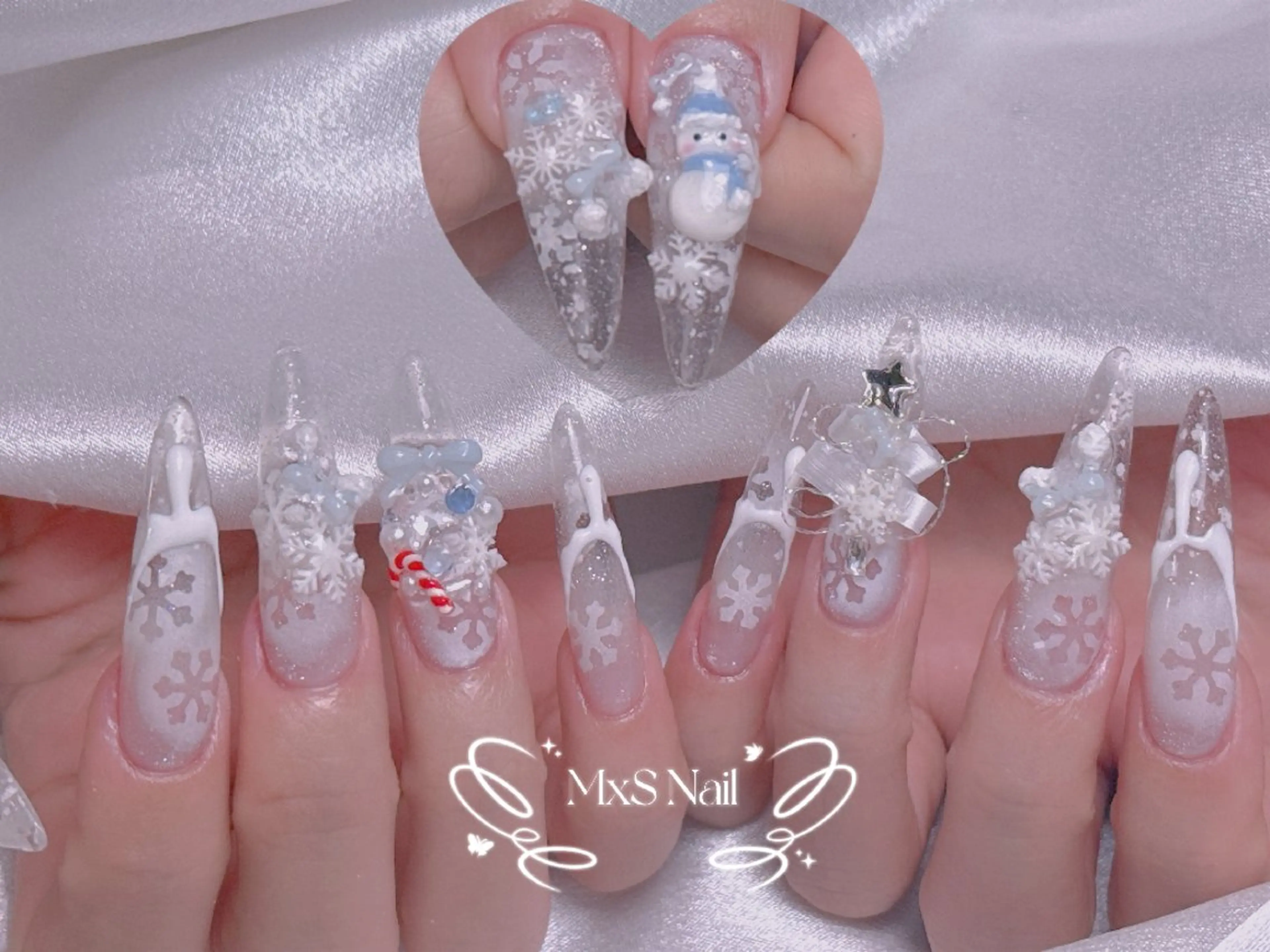 ネイル ハンドネイル MxS Nail(長さだし/フィルイン/マグネット/韓国ネイル/ワンホンネイル/ワンカラー)所属・MxS リィリィのネイルデザイン