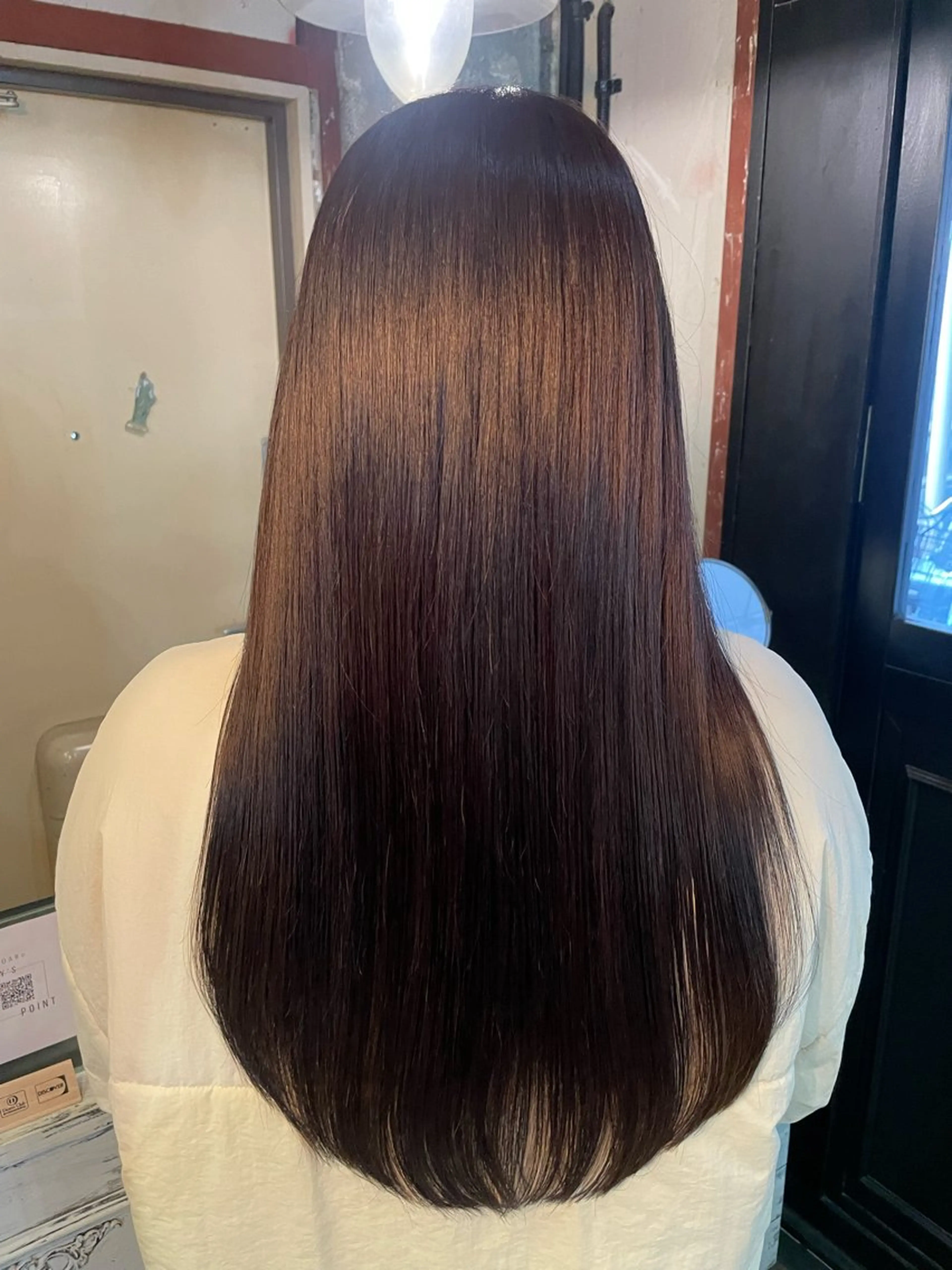 カット+ヘアアップの写真