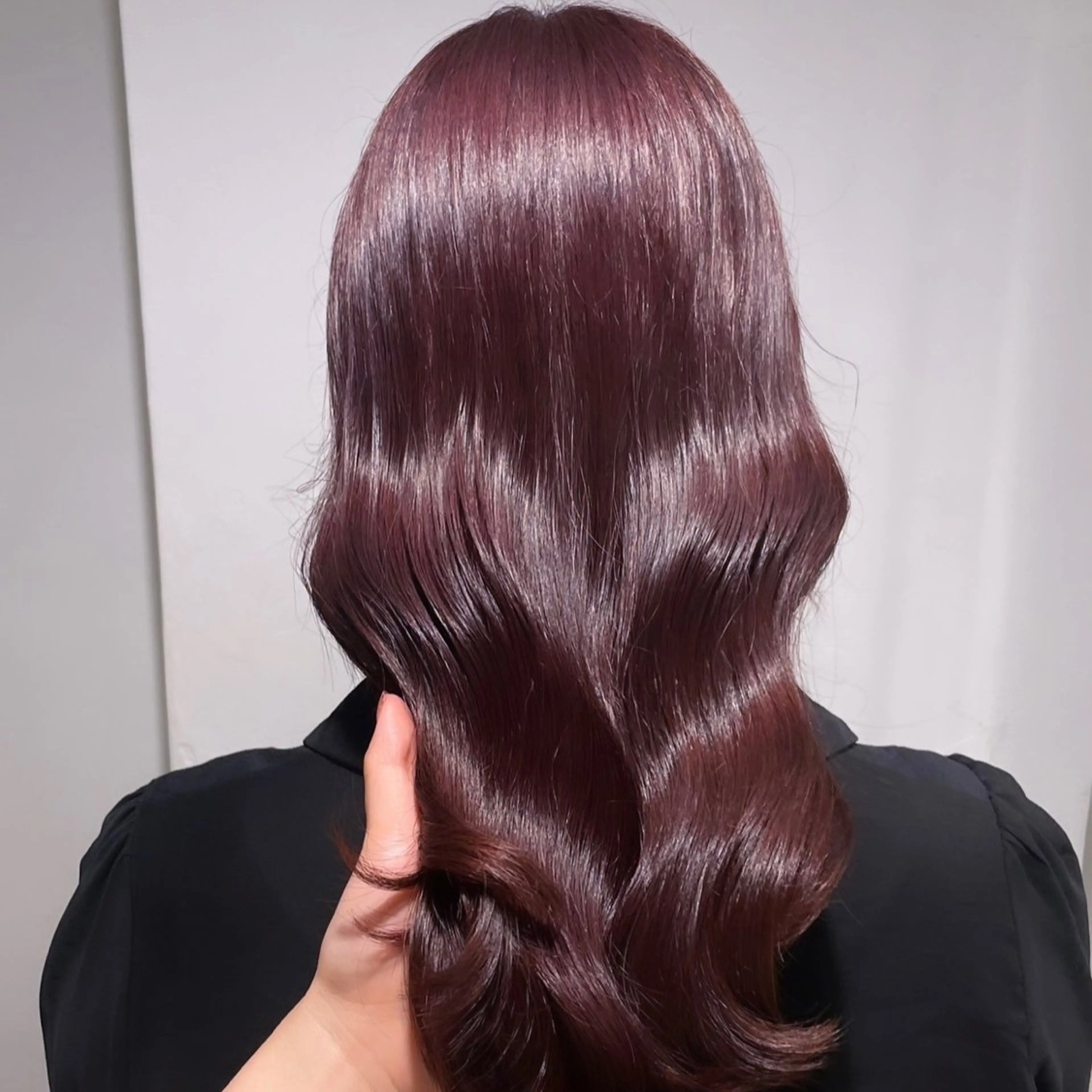 ロング ヘアカラー トリートメント 盛れる暖色🎀ガーリ ーヘア🎀きっかのヘアスタイル