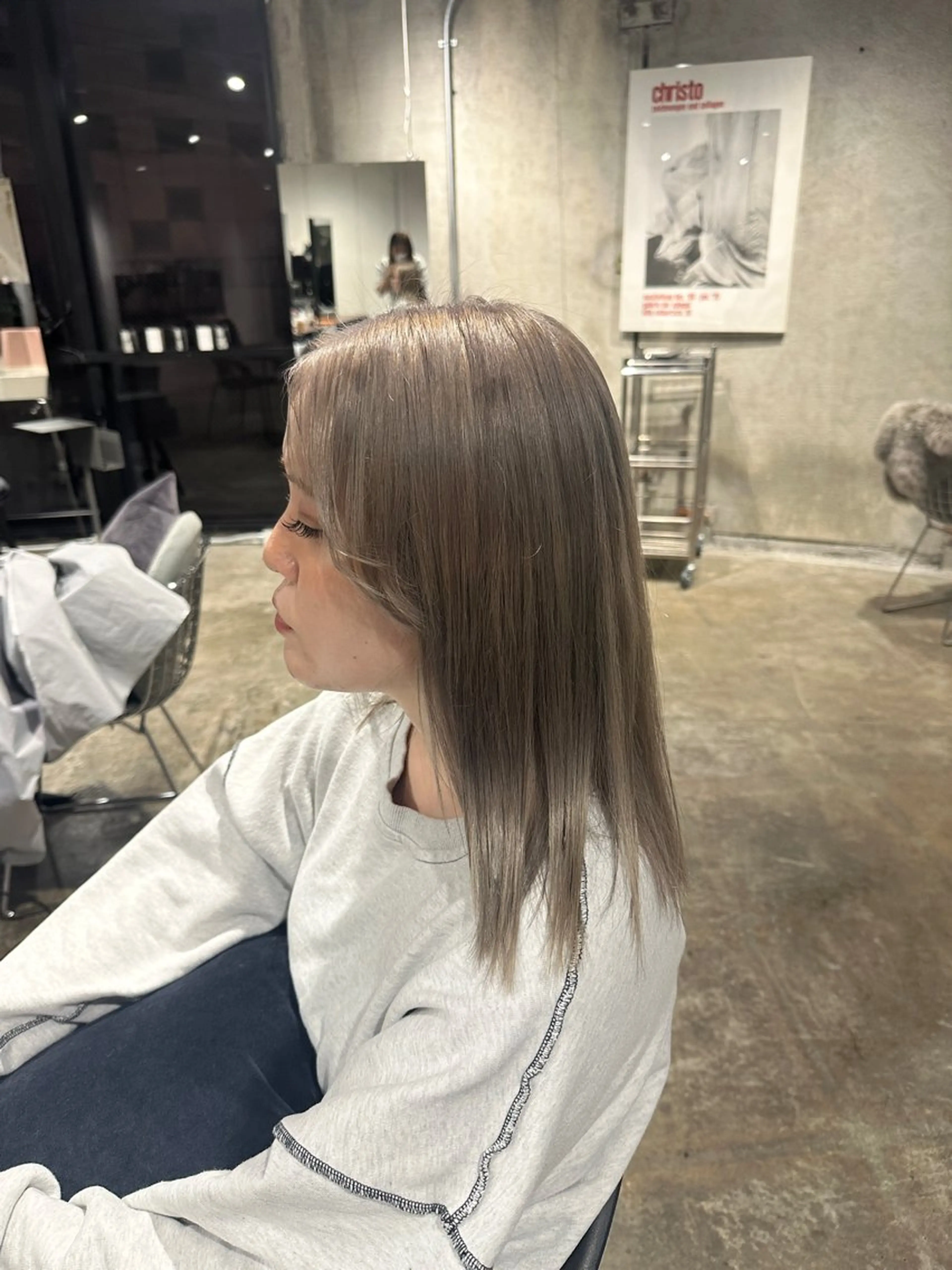 カラー hina／似合わせ color／髪質改善のヘアスタイル