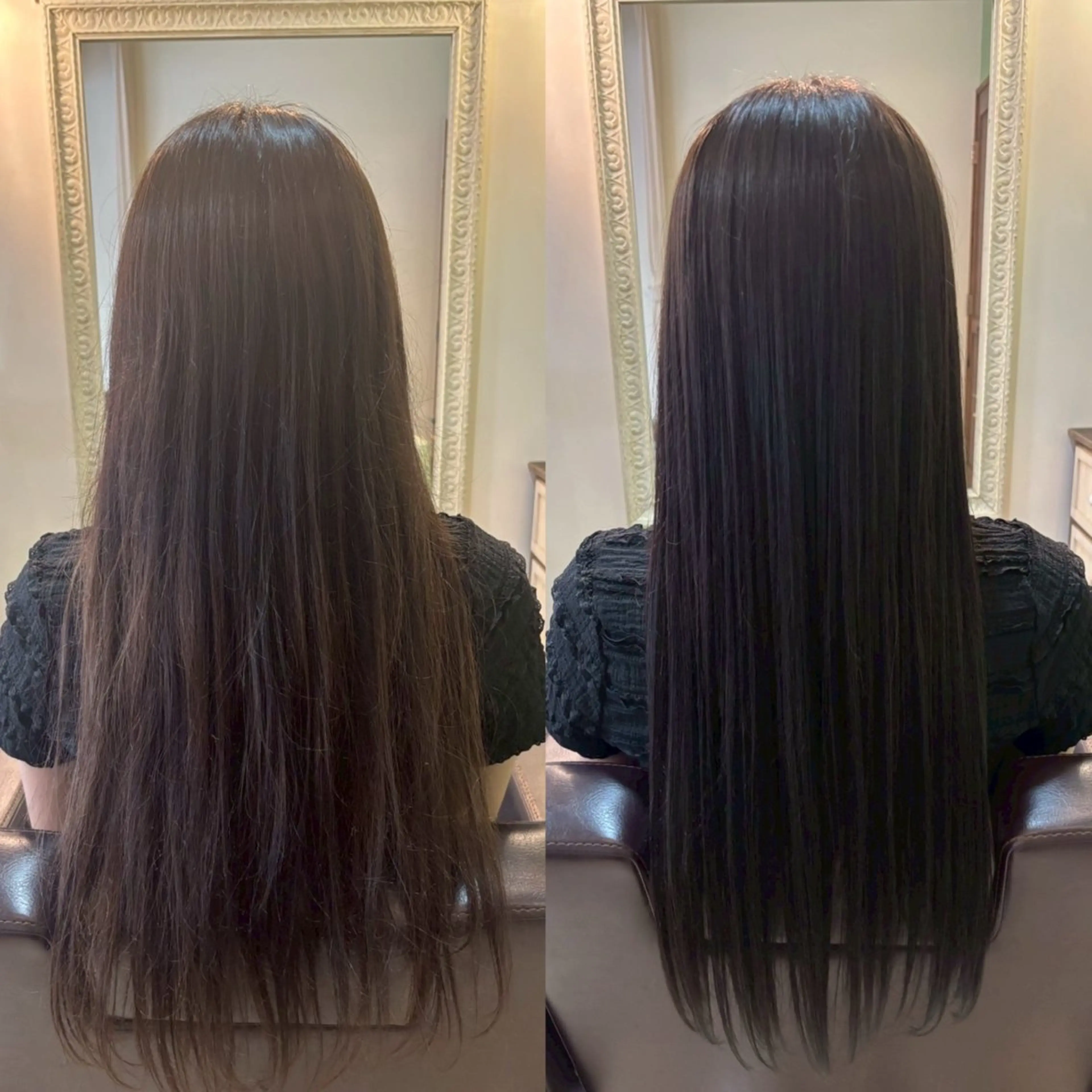 ロング 髪質改善 ロング トリートメント ヘアカラー トリートメント KUMA／髪質改善 🎀のヘアスタイル